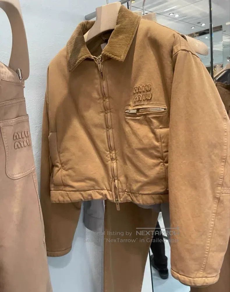 Miu Miu Miu Miu 36 Cotton-padded jacket coat in autumn and winter Size S / US 4 / IT 40 - 8 Thumbnail