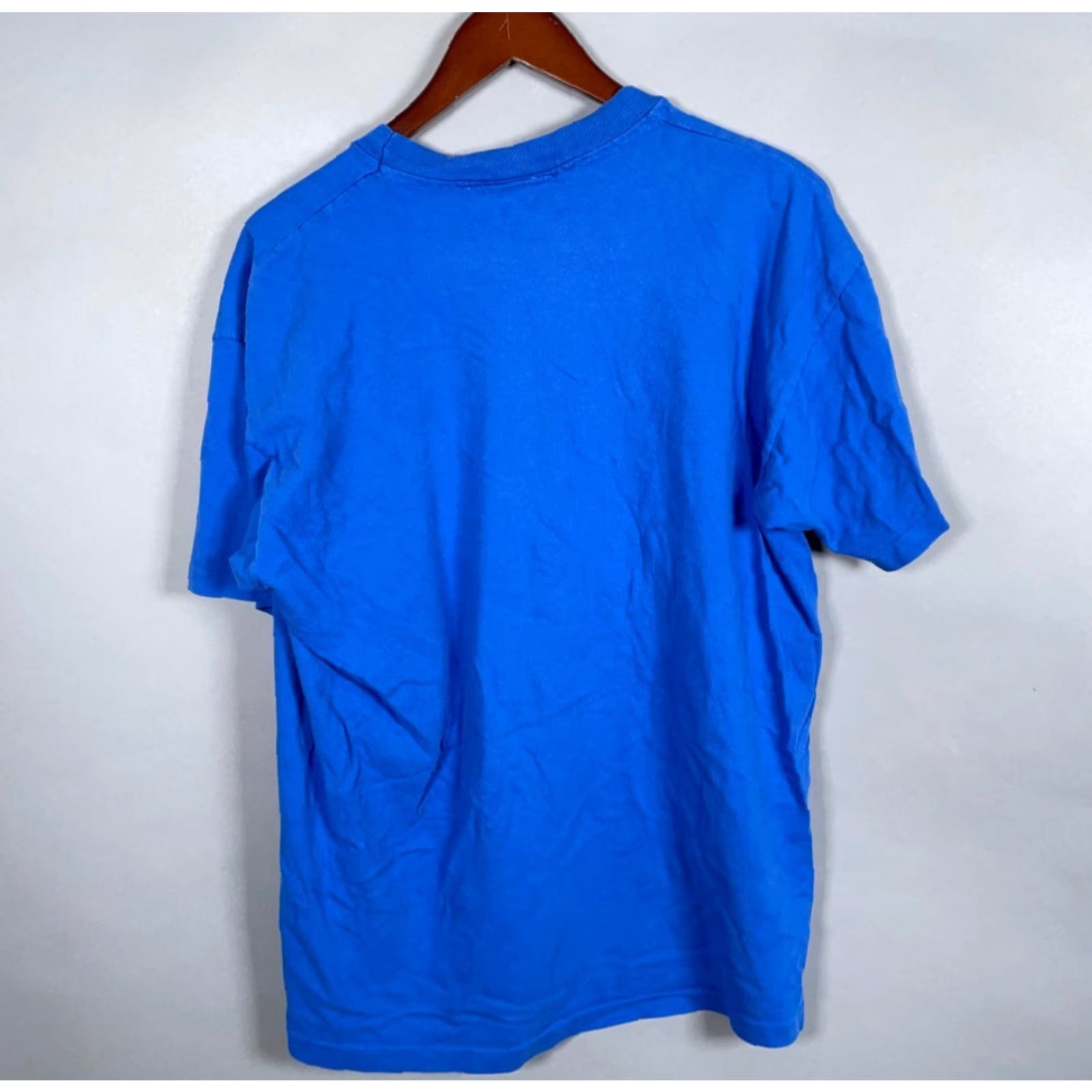 Disney VINTAGE Disney Originals Mickey Mouse T-Shirt Adult XL Blue Single Stitch 90s Cartoon Retro Mens Size US XL / EU 56 / 4 - 3 Thumbnail