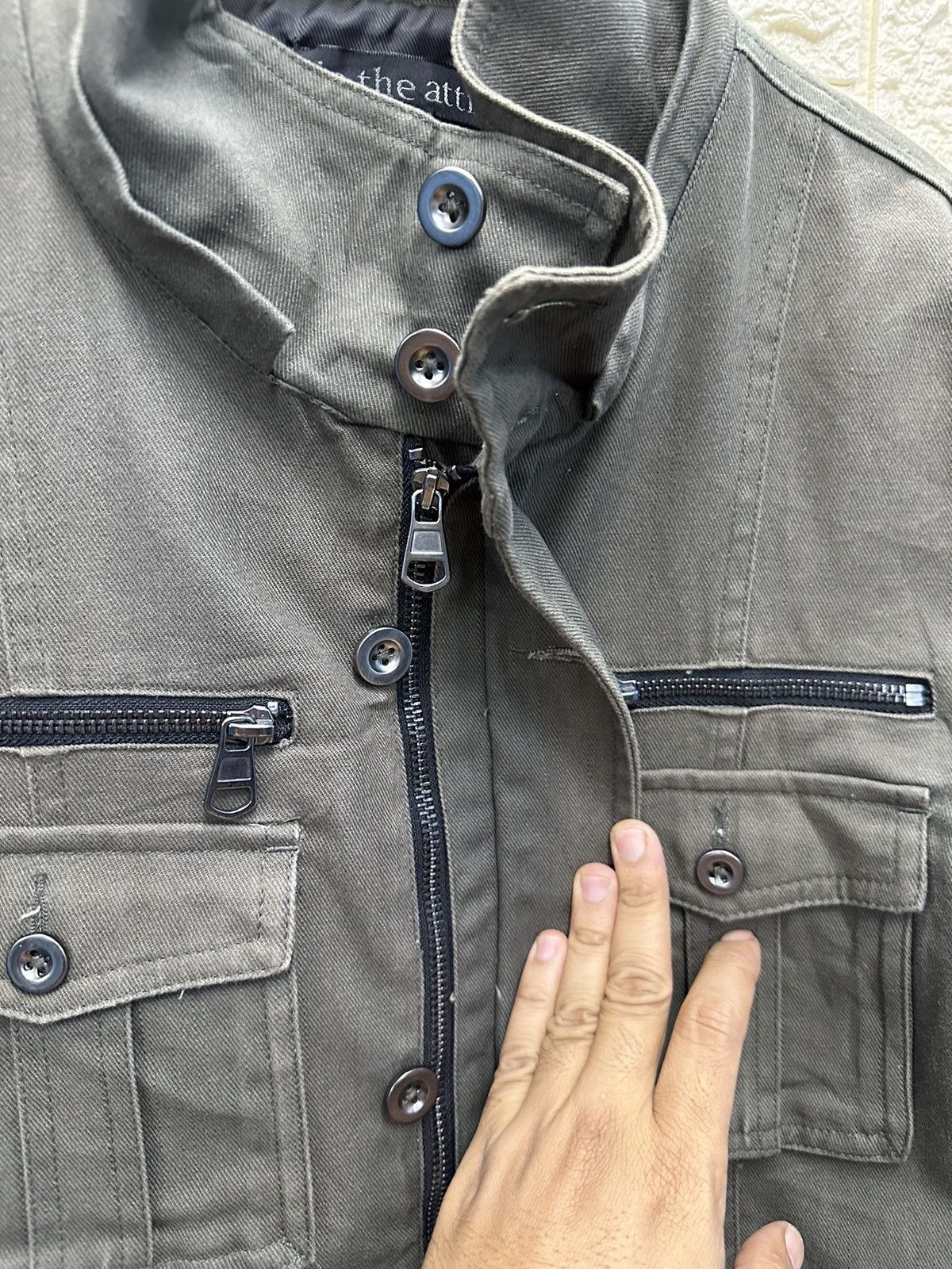 14th Addiction × If Six Was Nine × In The Attic Vintage In the attic biker ziper jacket MJ156 Size US S / EU 44-46 / 1 - 9 Thumbnail