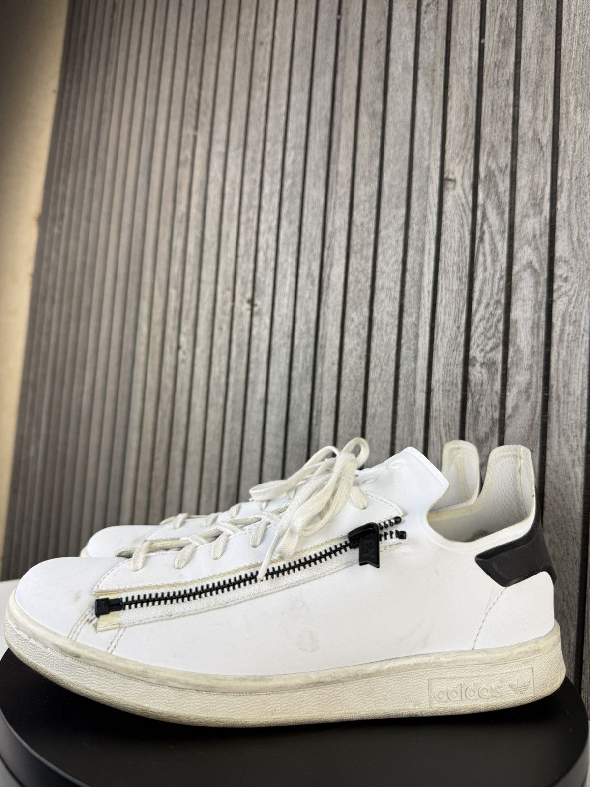 Yohji Yamamoto Adidas Y-3 Yohji Yamamoto Stan Smith Zip Men's Sneakers 7.5 Size US 7.5 / EU 40-41 - 2 Thumbnail