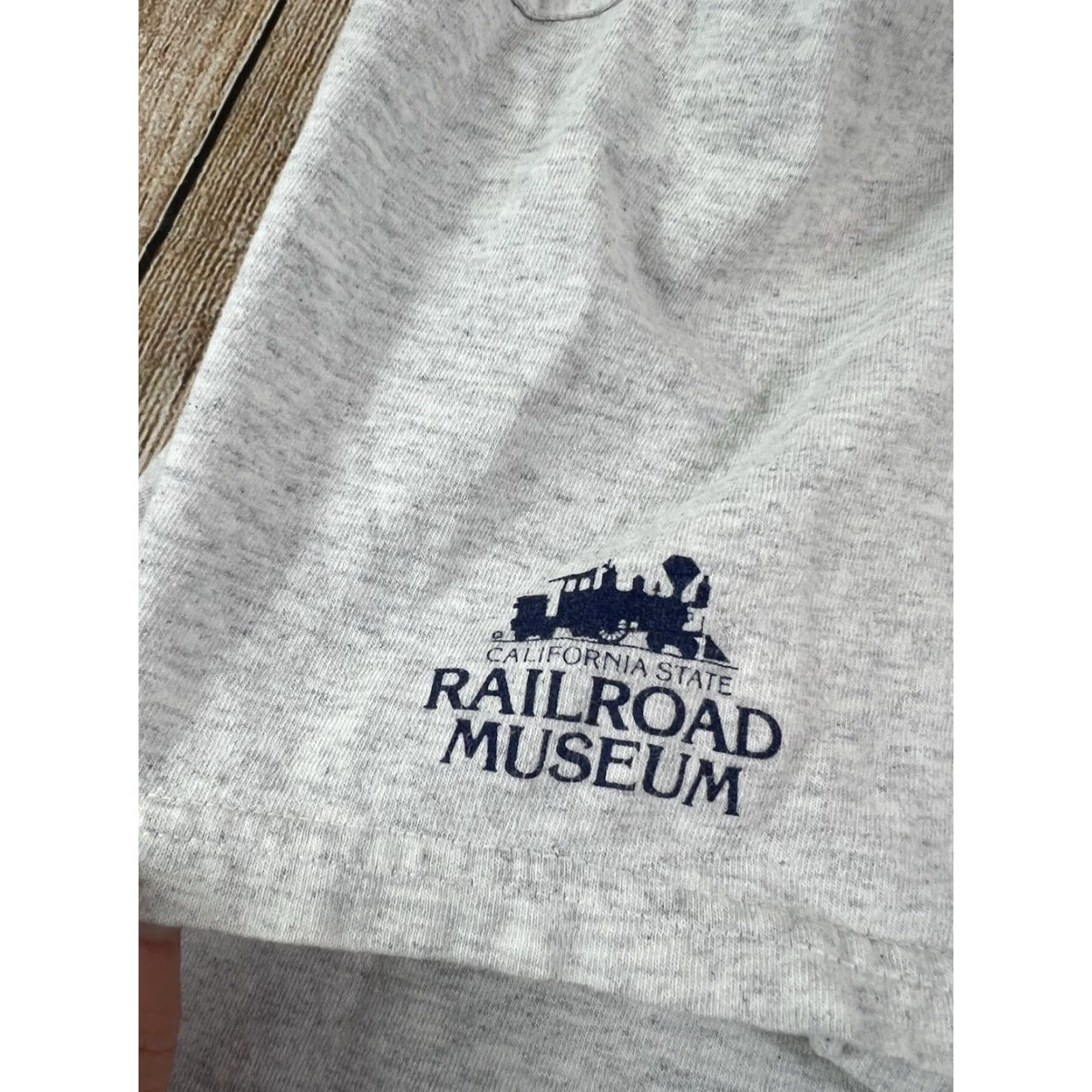 Gildan California Railroad Museum Sante Fe All The Way Trains Shirt Size XL Size US XL / EU 56 / 4 - 8 Thumbnail