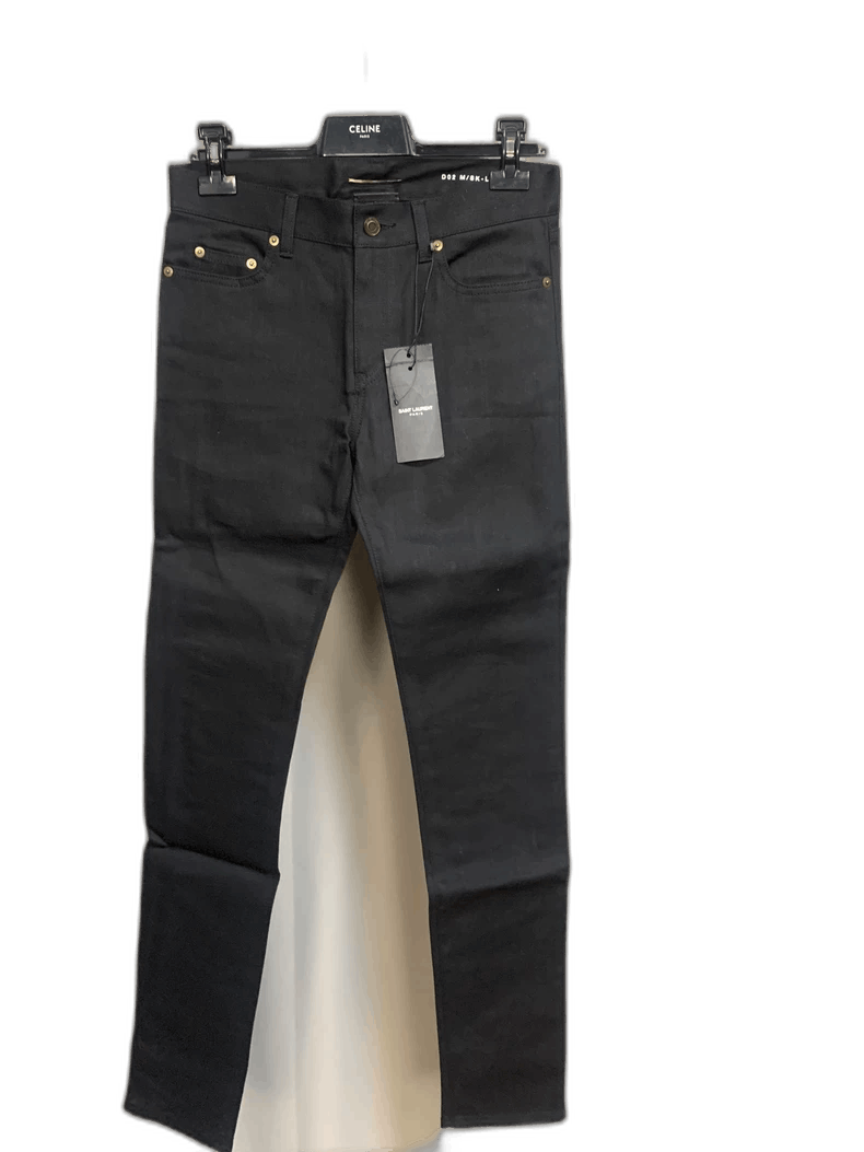 Saint Laurent Paris saint laurent slp black denim pants Size US 29 - 1 Thumbnail