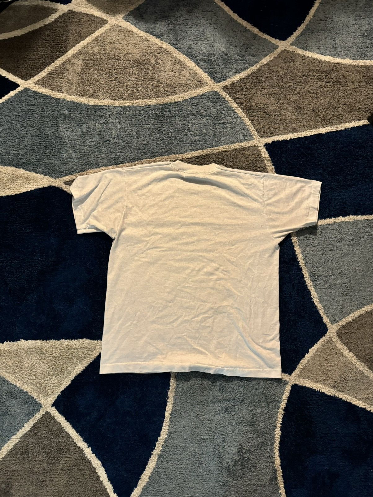 Vintage 1994 vintage white cotton t-shirt Size US L / EU 52-54 / 3 - 3 Thumbnail