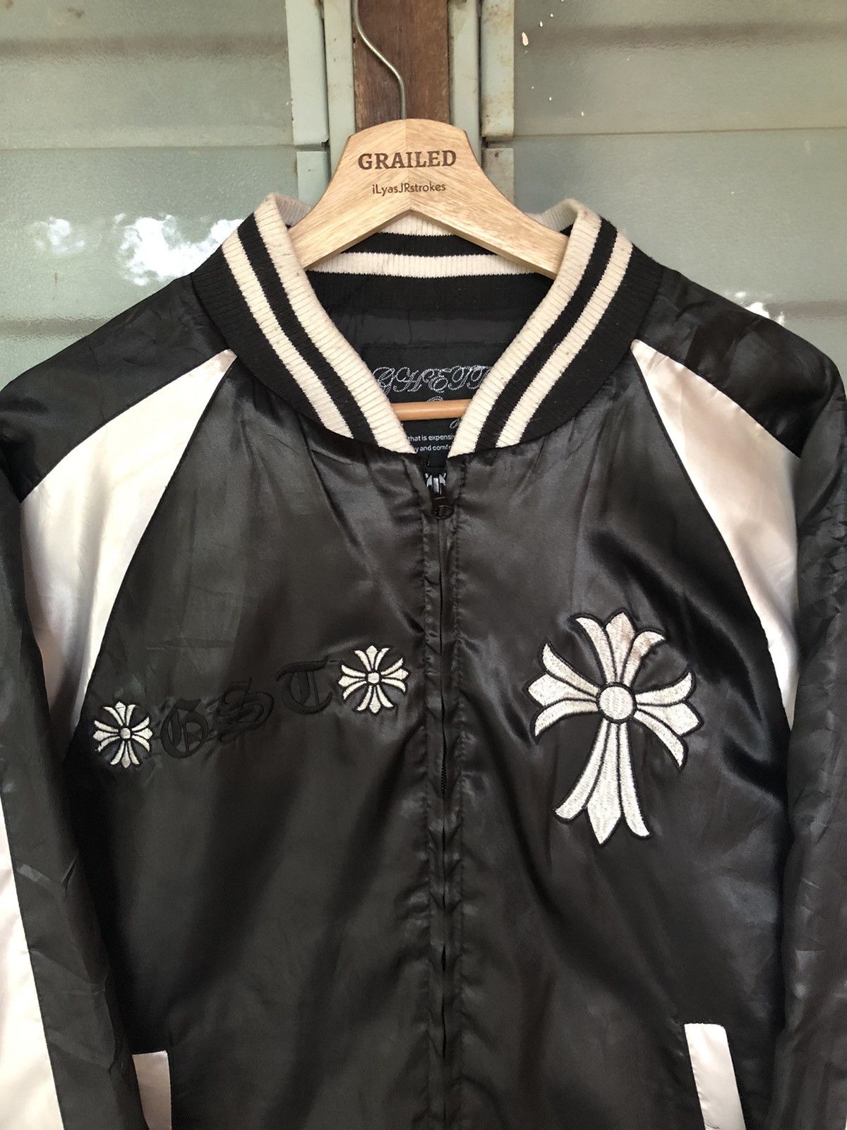 If Six Was Nine Bomber Style Chrome Hearts Jacket Size US L / EU 52-54 / 3 - 2 Thumbnail
