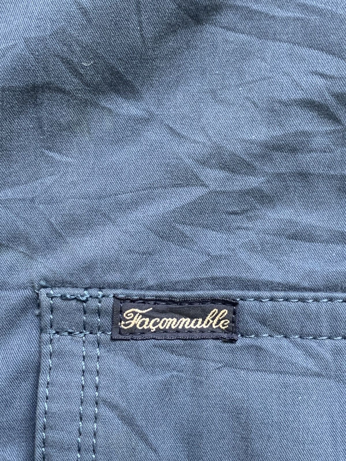Designer × Faconnable × Vintage Rare Design Vintage Faconnable Riri Zipper Coat Size US L / EU 52-54 / 3 - 6 Thumbnail
