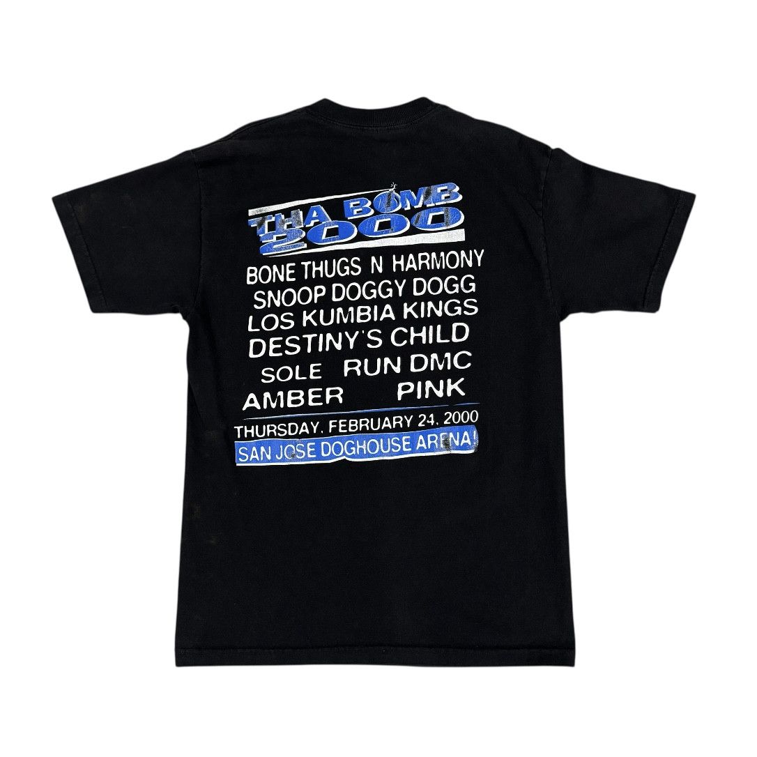 Rap Tees 2000 The Bomb Bone Thugs N Harmony Rap Tee Size US L / EU 52-54 / 3 - 4 Thumbnail