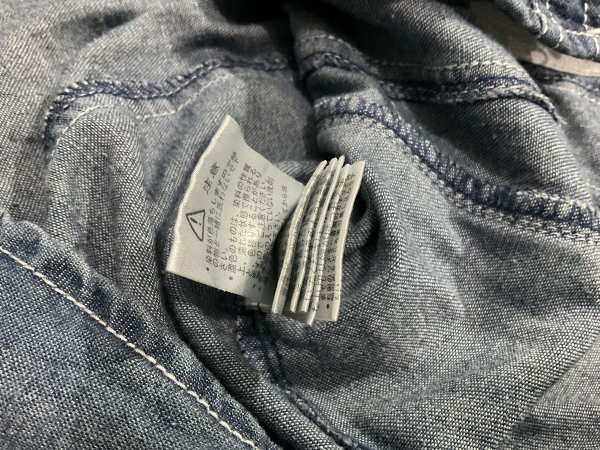 Hysteric Glamour × If Six Was Nine × Japanese Brand 🔥 Sick Y2K In The Attic Doible Layer Denim Hooded Shirt Lgb Size US L / EU 52-54 / 3 - 10 Thumbnail