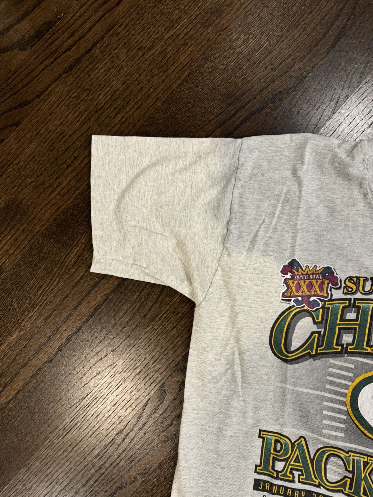 Vintage Vintage 90s Packers Super Bowl Championship Tee Size US L / EU 52-54 / 3 - 4 Thumbnail