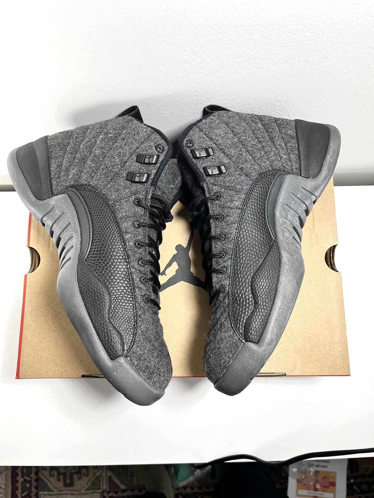 Jordan Brand × Nike JORDAN RETRO 12 “WOOL” Size US 9 / EU 42 - 5 Thumbnail
