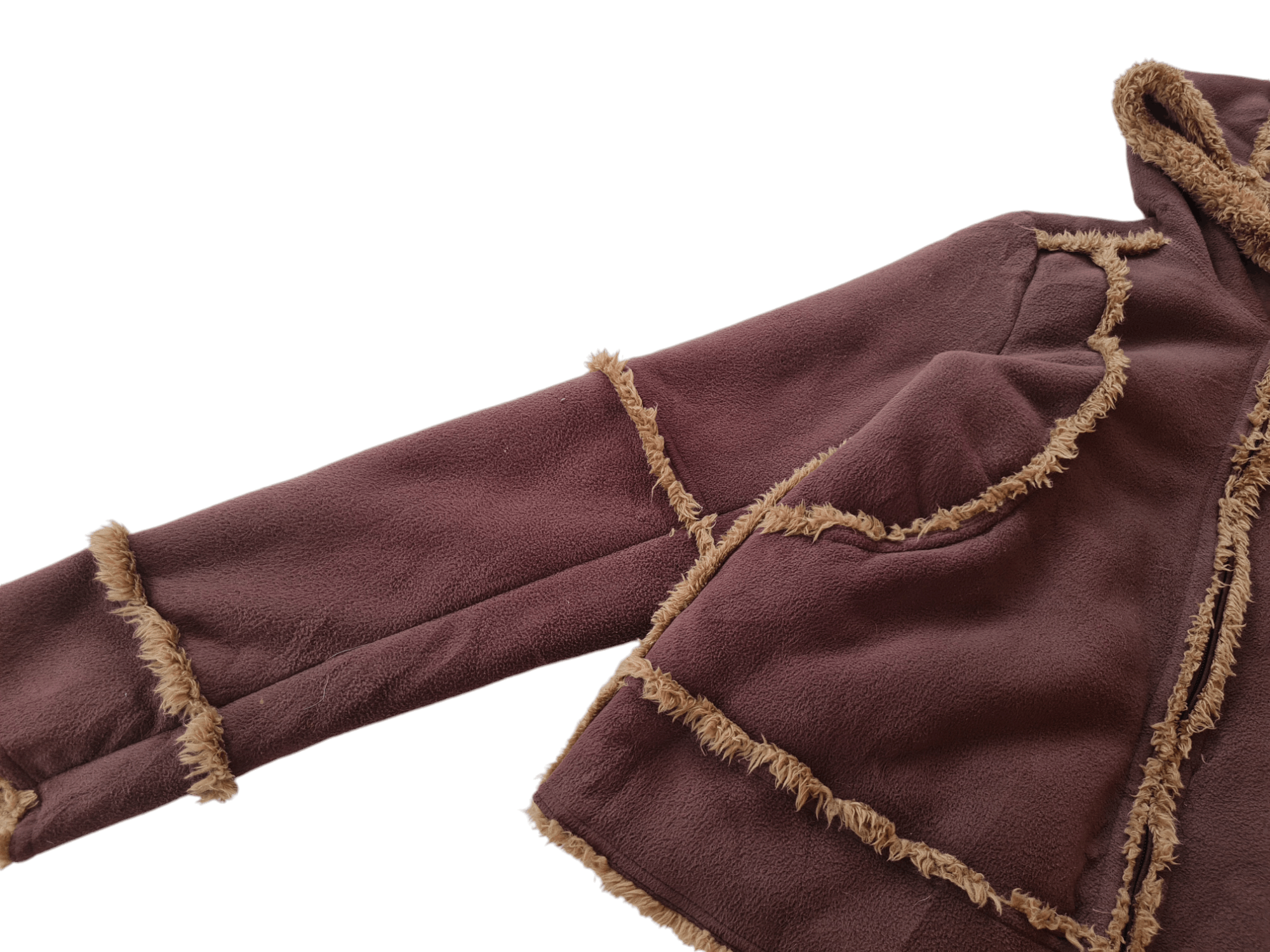 Uniqlo × Vintage Vintage Fleece Jacket Uniqlo Brown Size US M / EU 48-50 / 2 - 4 Thumbnail