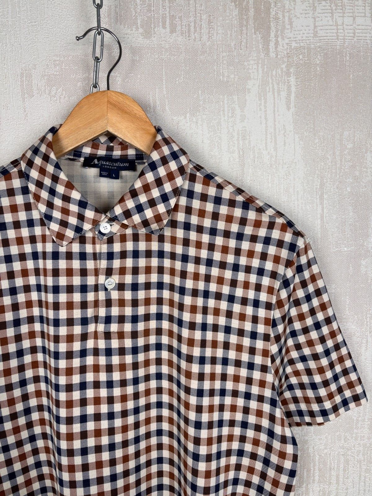 Aquascutum × Supreme Supreme Aquascutum Club Check L/S Polo | Grailed