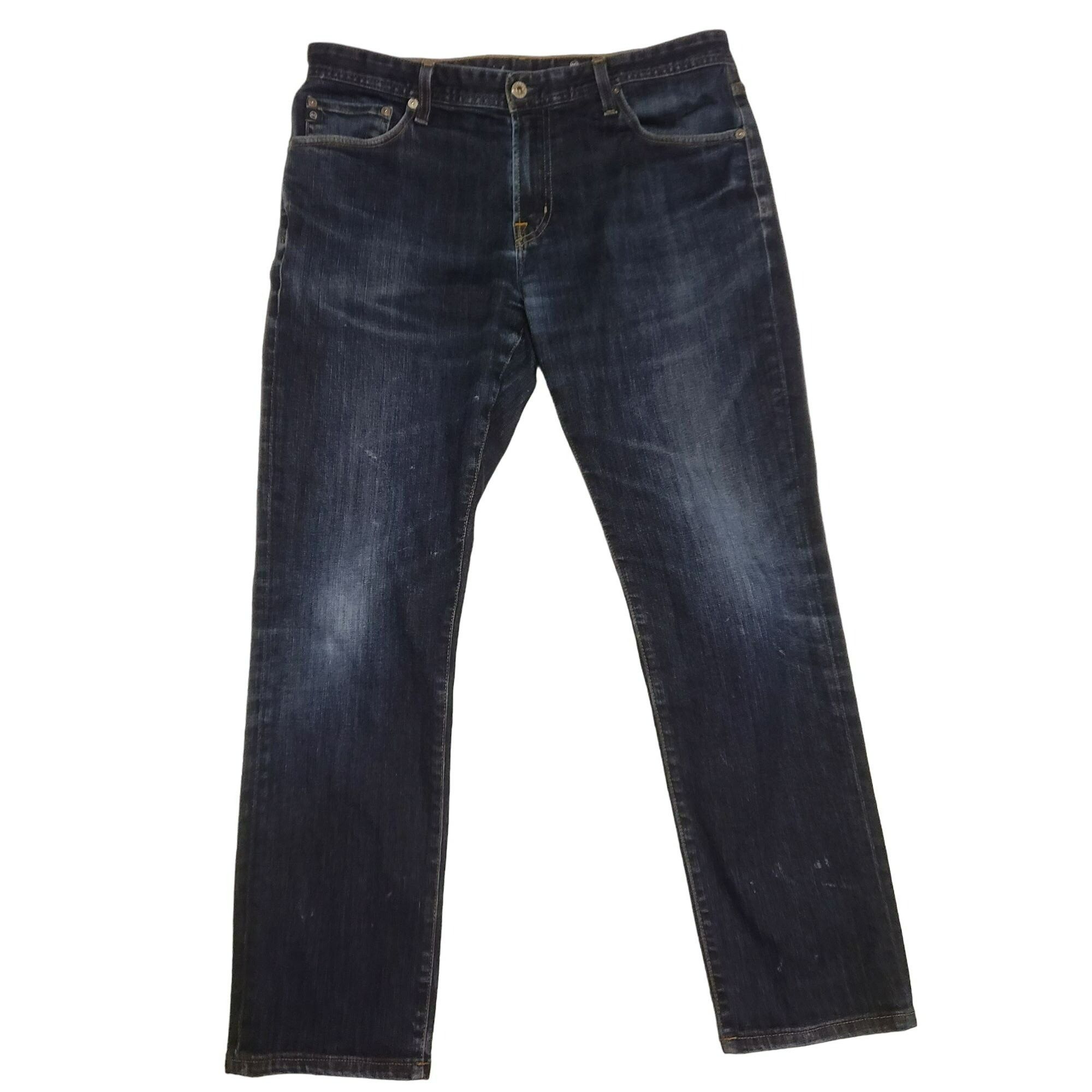 AG Adriano Goldschmied Adriano Goldschmied Straight Leg Blue Jeans