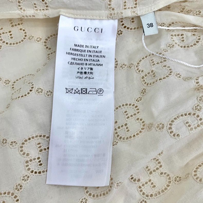 Gucci GucciBeige double G full-print belt dress Size XS / US 0-2 / IT 36-38 - 7 Thumbnail
