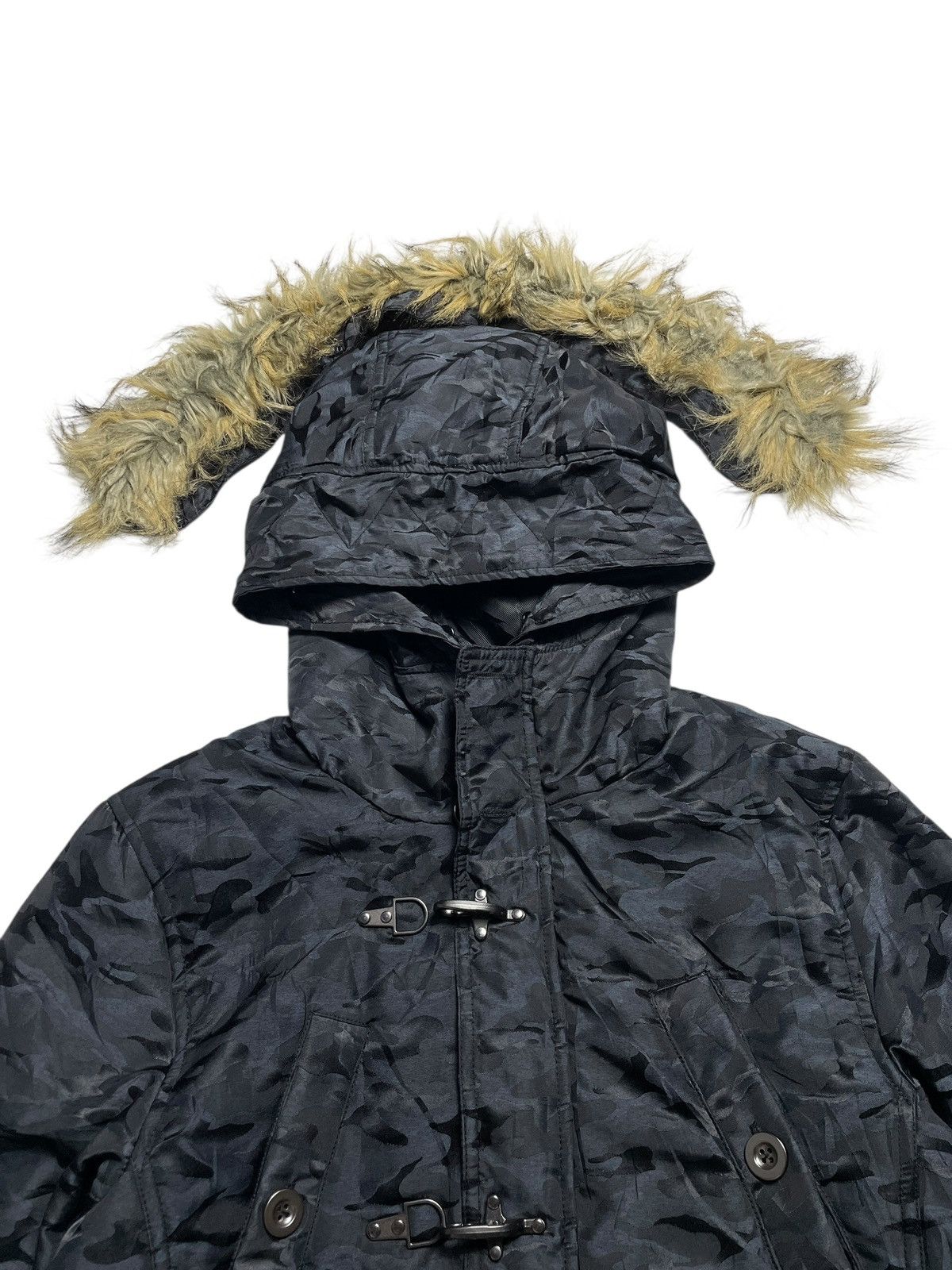 If Six Was Nine 2000’ In The Attic - Apocalypse Fireman Claps Fur Jacket Size US M / EU 48-50 / 2 - 13 Thumbnail
