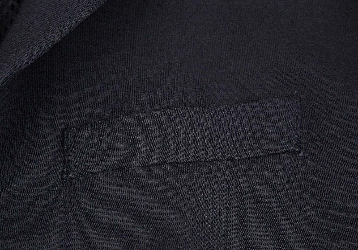 Emporio Armani Stretch Mesh Back Jacket in Dark Navy, Size 54 Size US L / EU 52-54 / 3 - 6 Thumbnail