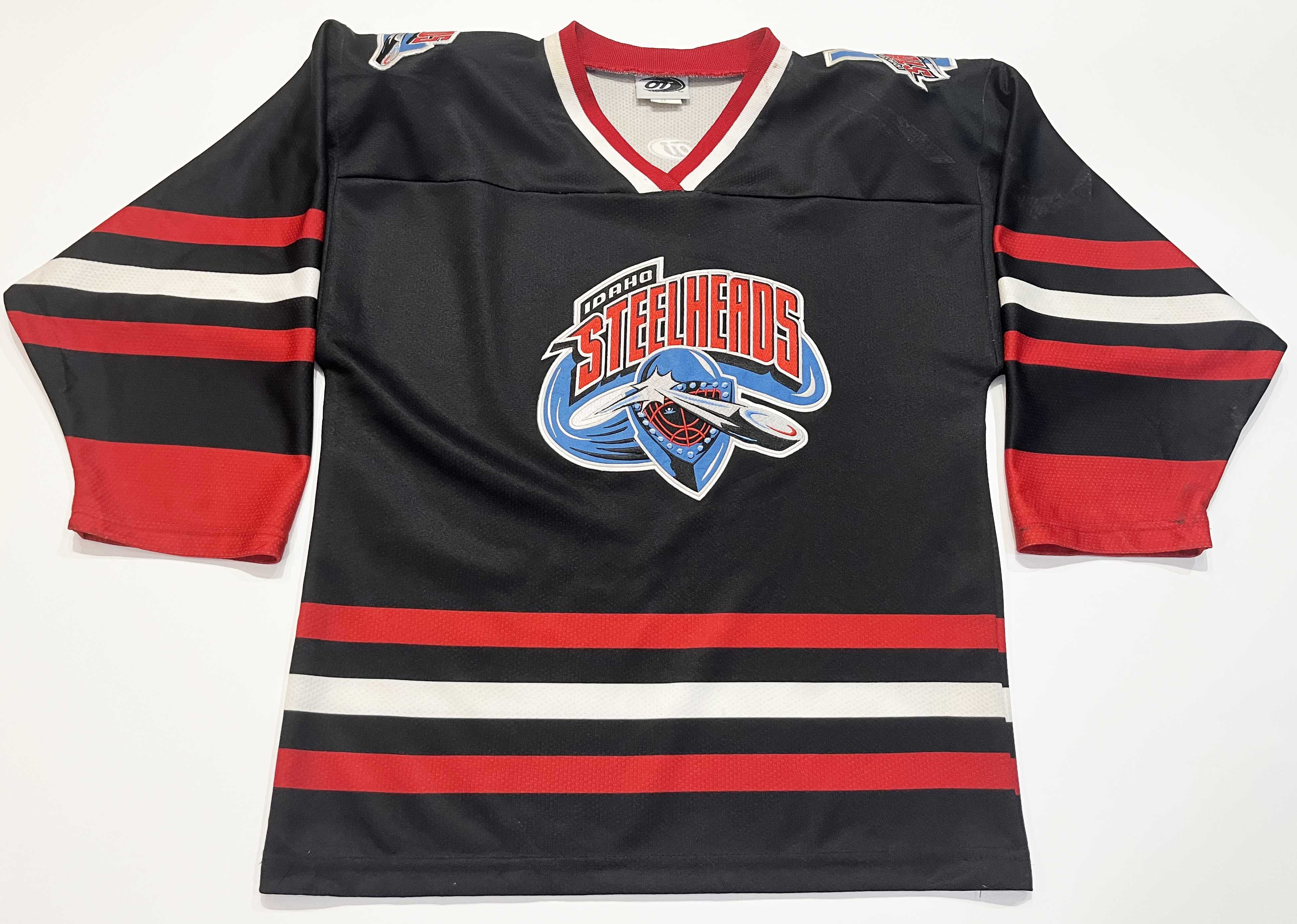 Vintage Vintage OT Sports Idaho Steelheads ECHL Hockey Jersey Size US S / EU 44-46 / 1 - 1 Thumbnail