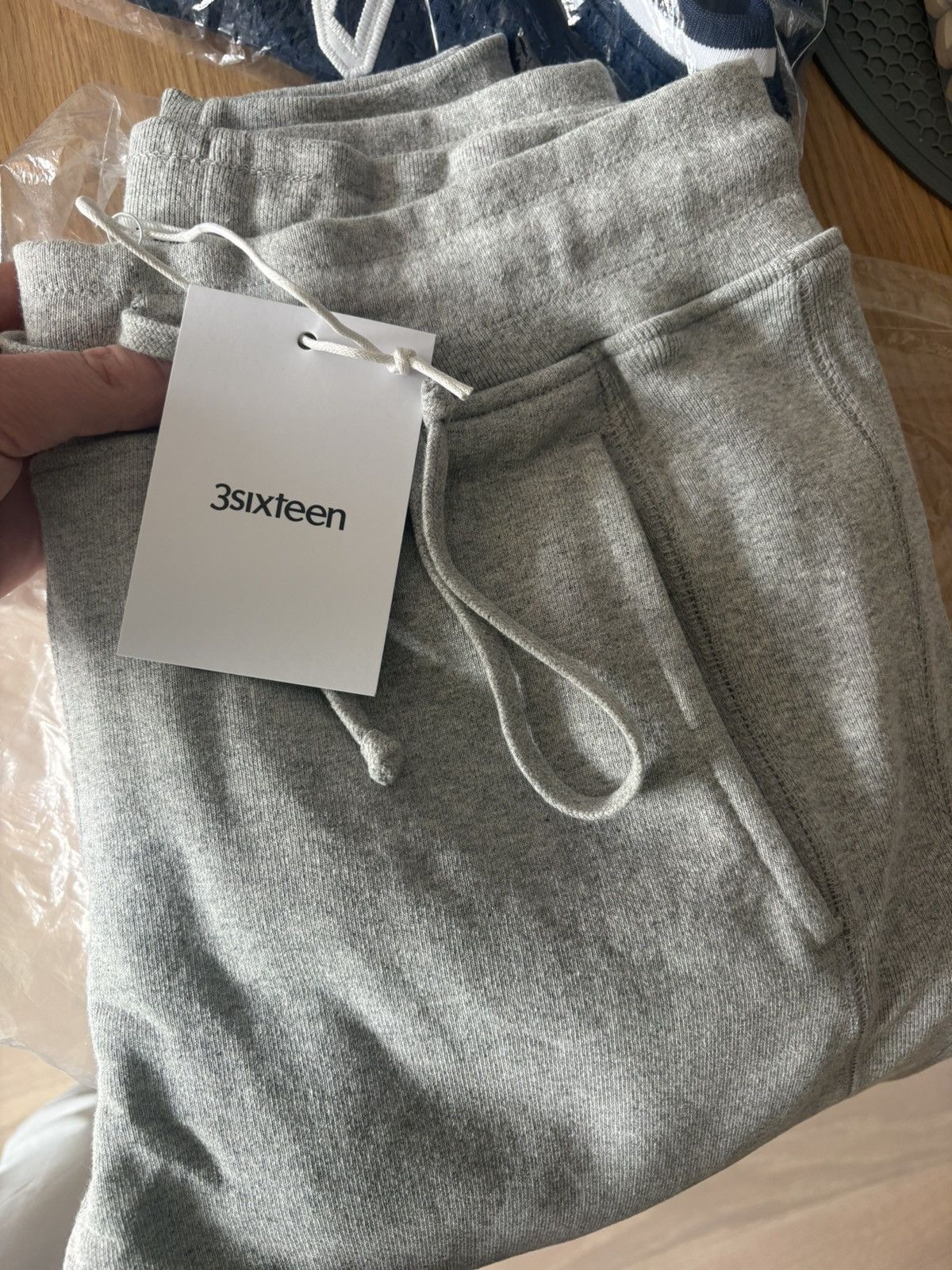 3sixteen 3sixteen Grey fleece sweatpants. Size S. BNWT Size US 29 - 11 Thumbnail