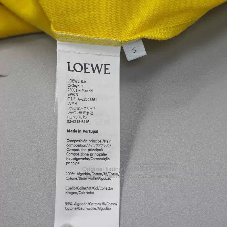 Loewe Loewe Yellow joint short sleeve Size S / US 4 / IT 40 - 7 Thumbnail