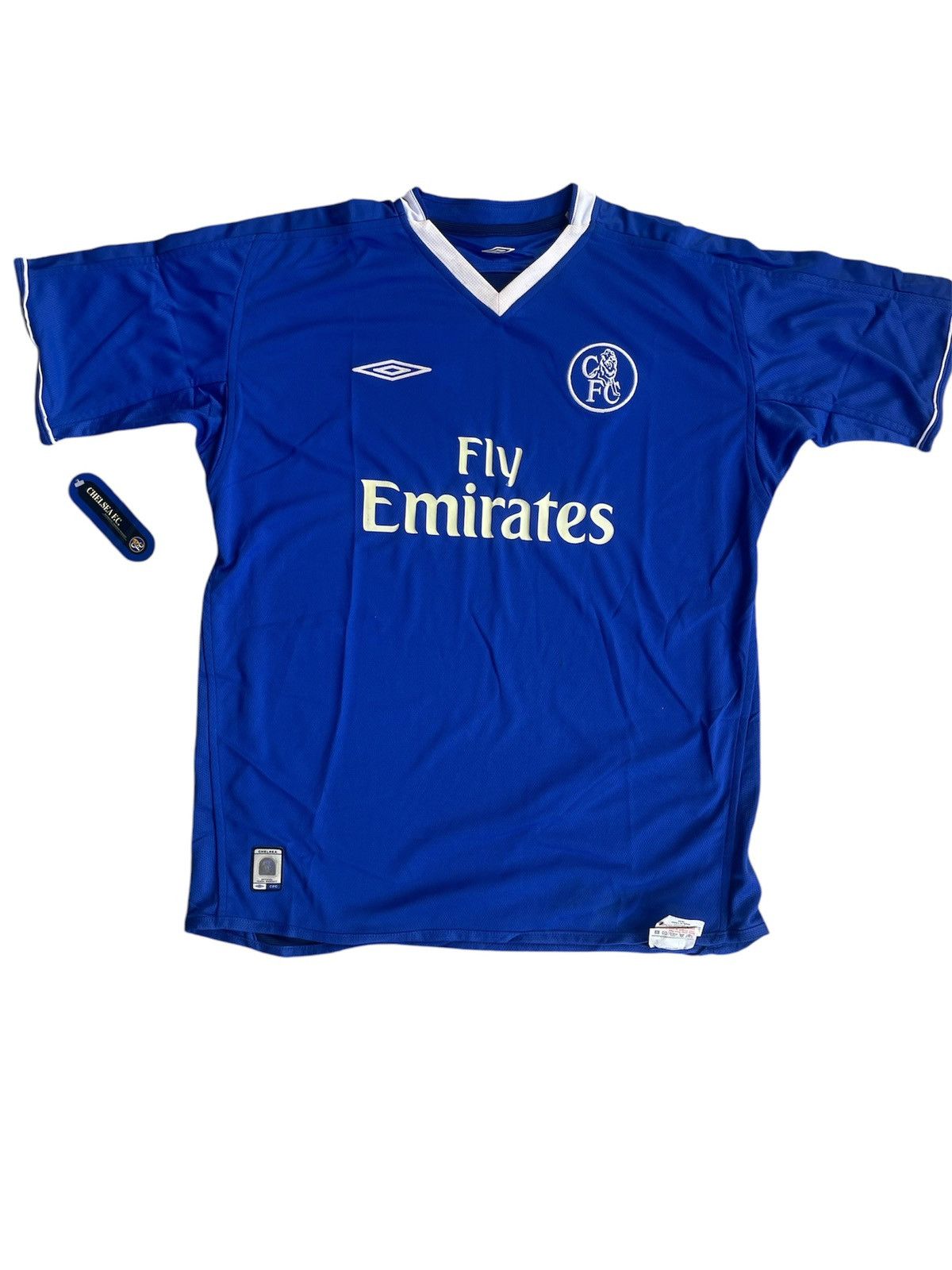Chelsea Soccer Vintage Umbro Soccer Jersey Chelsea Football Rare Size US L / EU 52-54 / 3 - 2 Thumbnail
