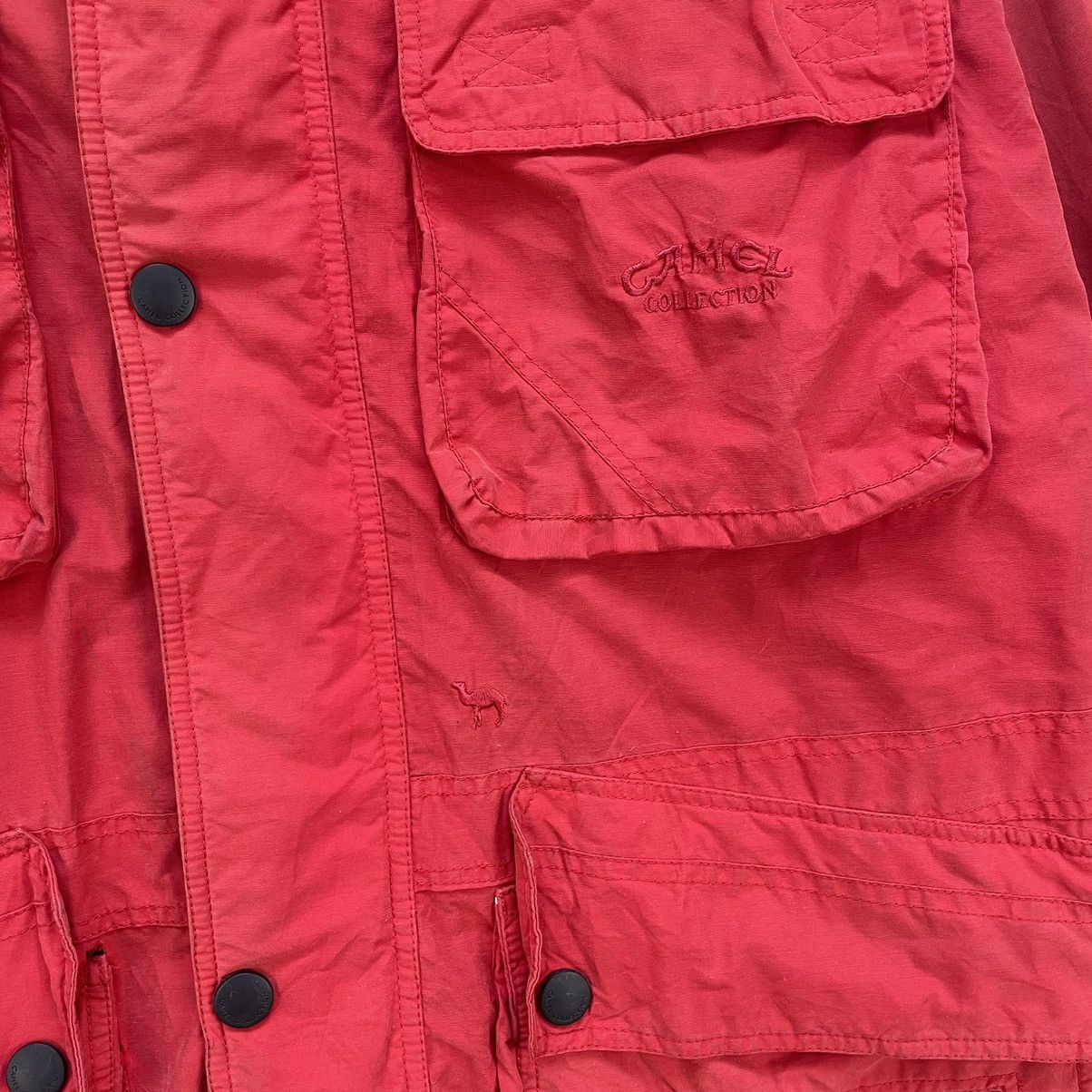 Camel 📣Vtg Camel Sympatek Collection Hunting Multipocket Jac.ket Size US XL / EU 56 / 4 - 12 Thumbnail