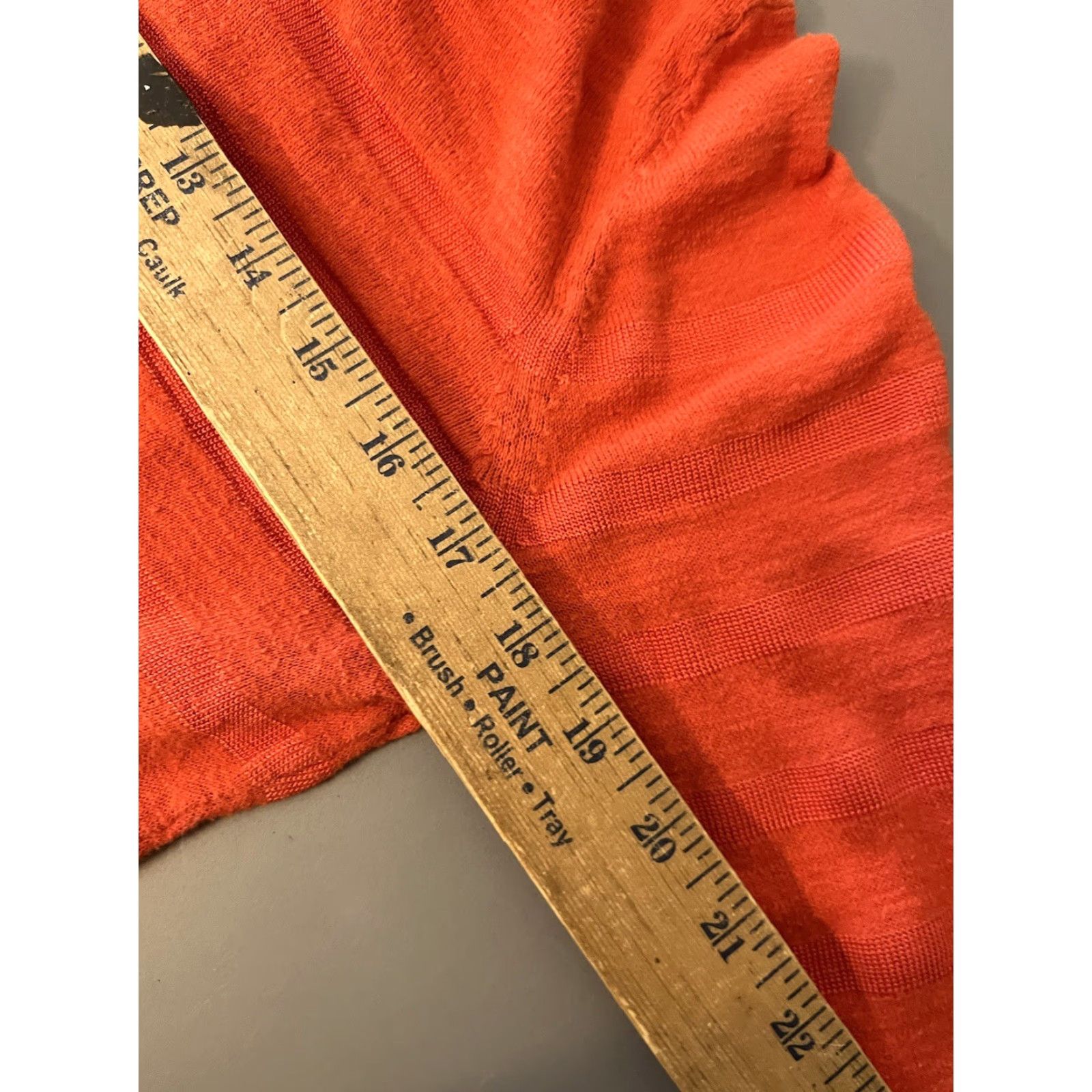 Banana Republic VINTAGE Banana Republic Solid Orange Cable-Knit Sweater Women’s Medium Pullover Casual Knit Size M / US 6-8 / IT 42-44 - 5 Thumbnail