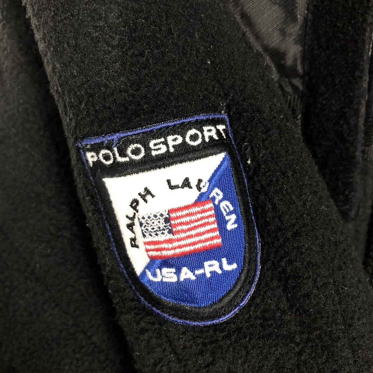 Ralph Lauren 📌Vintage Polo Sport Ralph Lauren Rich Black Zipper Ski Wear Size US L / EU 52-54 / 3 - 19 Thumbnail