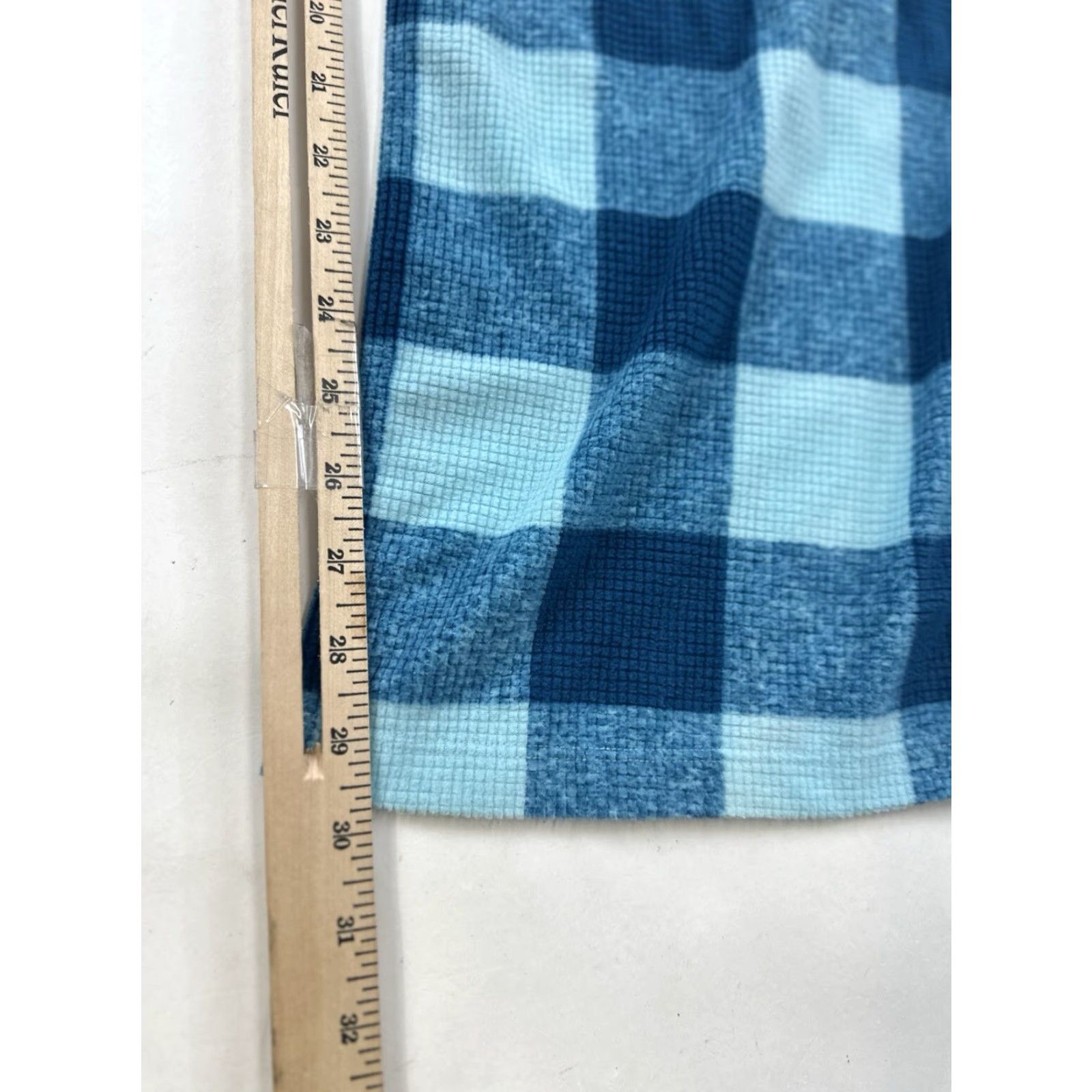 Eddie Bauer Eddie Bauer Pajama Pants Women XL Fleece Blue Plaid Pajama Pants Womens XL Blue Fleece Size 40" / US 18 - 6 Thumbnail