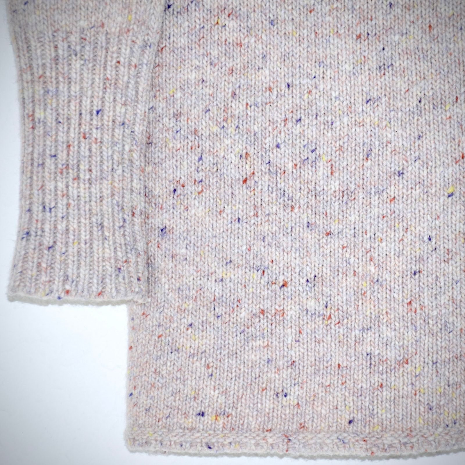 Rebecca Minkoff Rebecca Minkoff Cowl Neck Sweater XS Beige Wool Alpaca Blend Size XS / US 0-2 / IT 36-38 - 2 Thumbnail