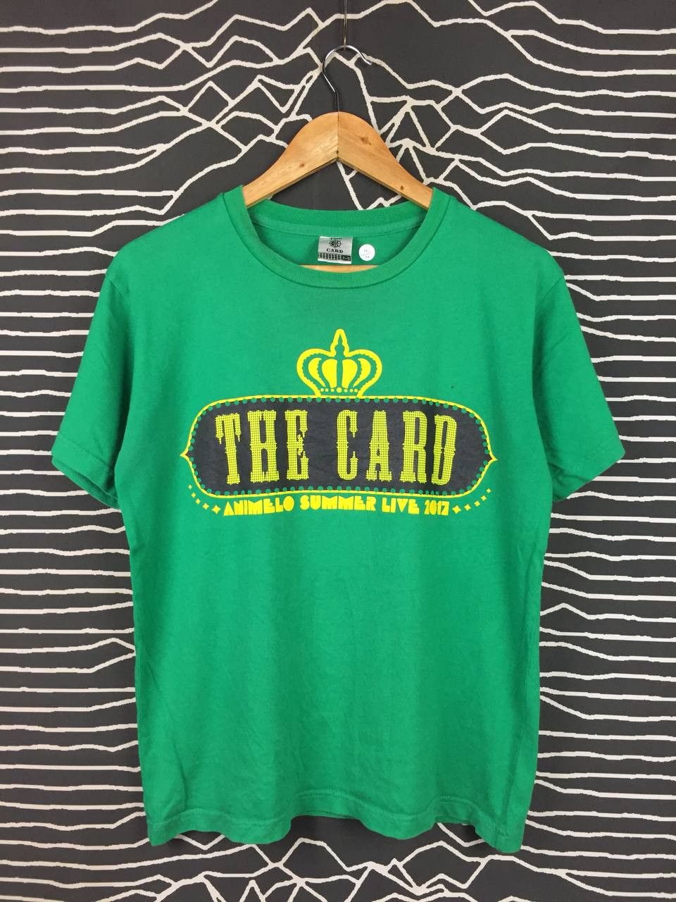 Japanese Brand Animelo Summer Live 2017 THE CARD Anime Songs Concert Tee Size US M / EU 48-50 / 2 - 5 Thumbnail
