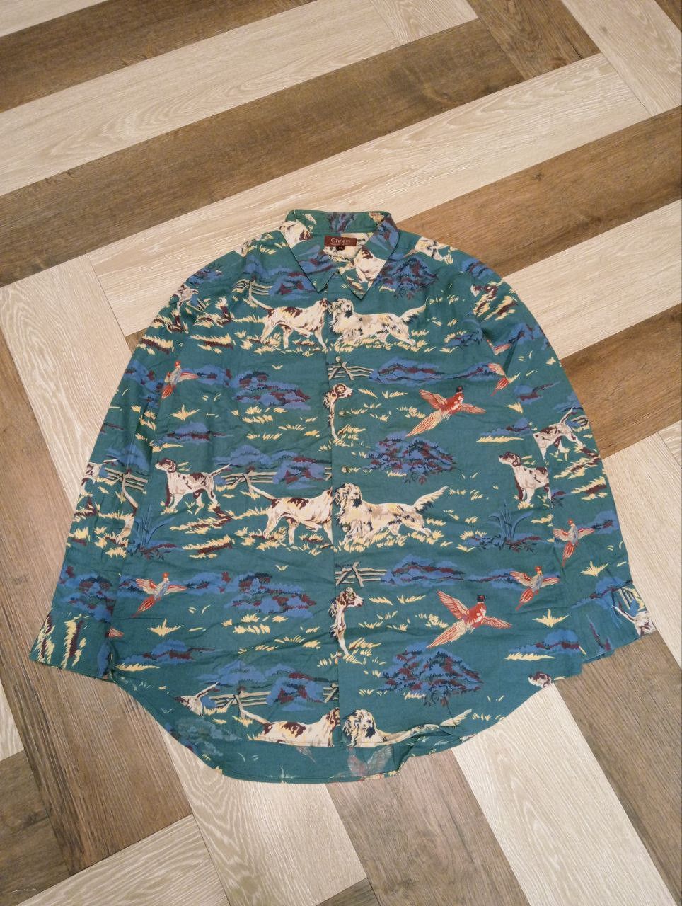Chaps Ralph Lauren CHAPS RALPH LAUREN OVERPRINT SHIRT - SIZE L Size US L / EU 52-54 / 3 - 1 Thumbnail