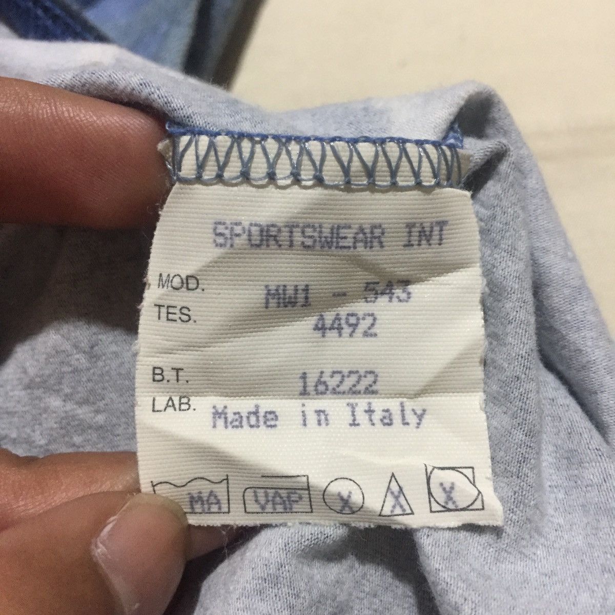 Moschino Moschino Blue Denim Print Swimsuit Size M / US 6-8 / IT 42-44 - 5 Thumbnail