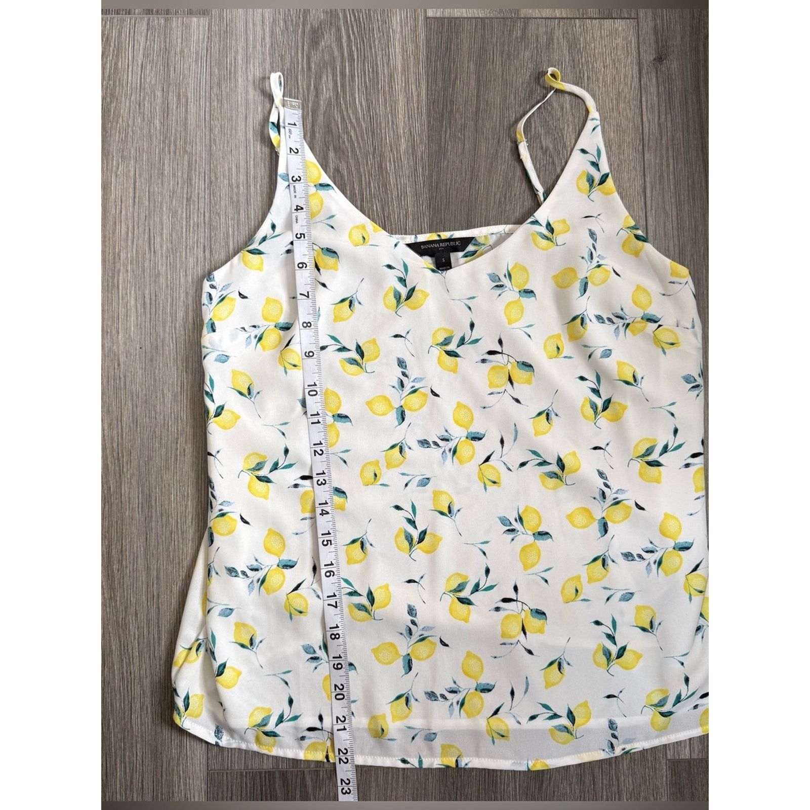 Banana Republic Banana Republic Factory Lemon Print Cami Size Small Size S / US 4 / IT 40 - 7 Thumbnail