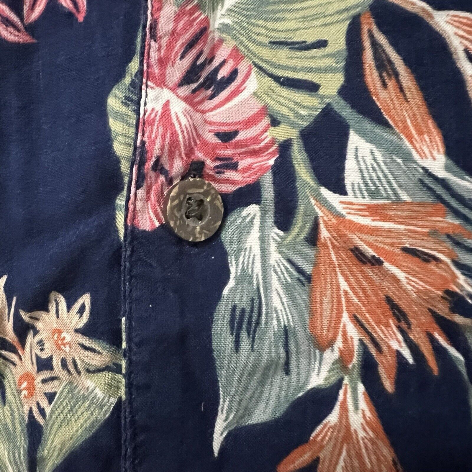 Other Island Passport Shirt Mens Sz 2XLT Short Sleeve Rayon Floral Size US XXL / EU 58 / 5 - 3 Thumbnail