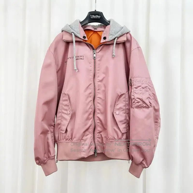 Valentino Valentino Men's Long Sleeve Pink Jacket . Size US S / EU 44-46 / 1 - 1 Thumbnail