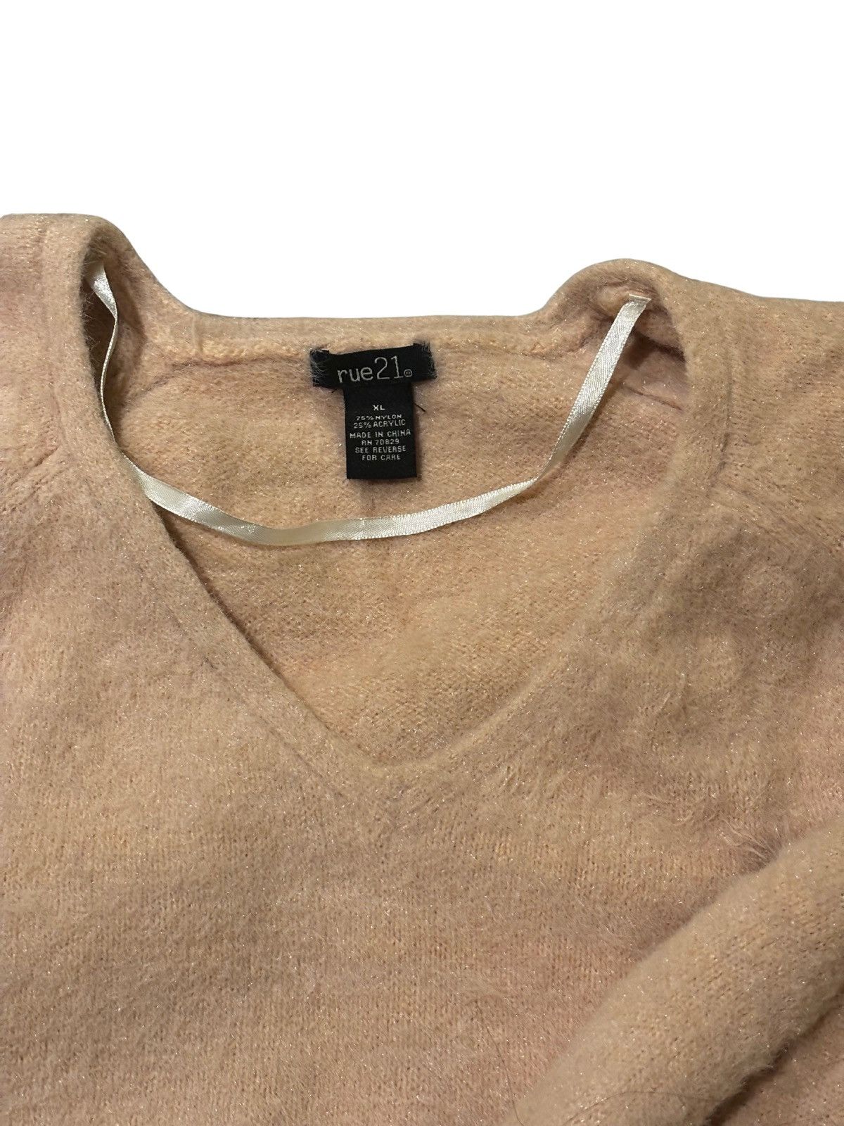 rue21 Light pink sweater.ws3001 Size XL / US 12-14 / IT 48-50 - 2 Thumbnail