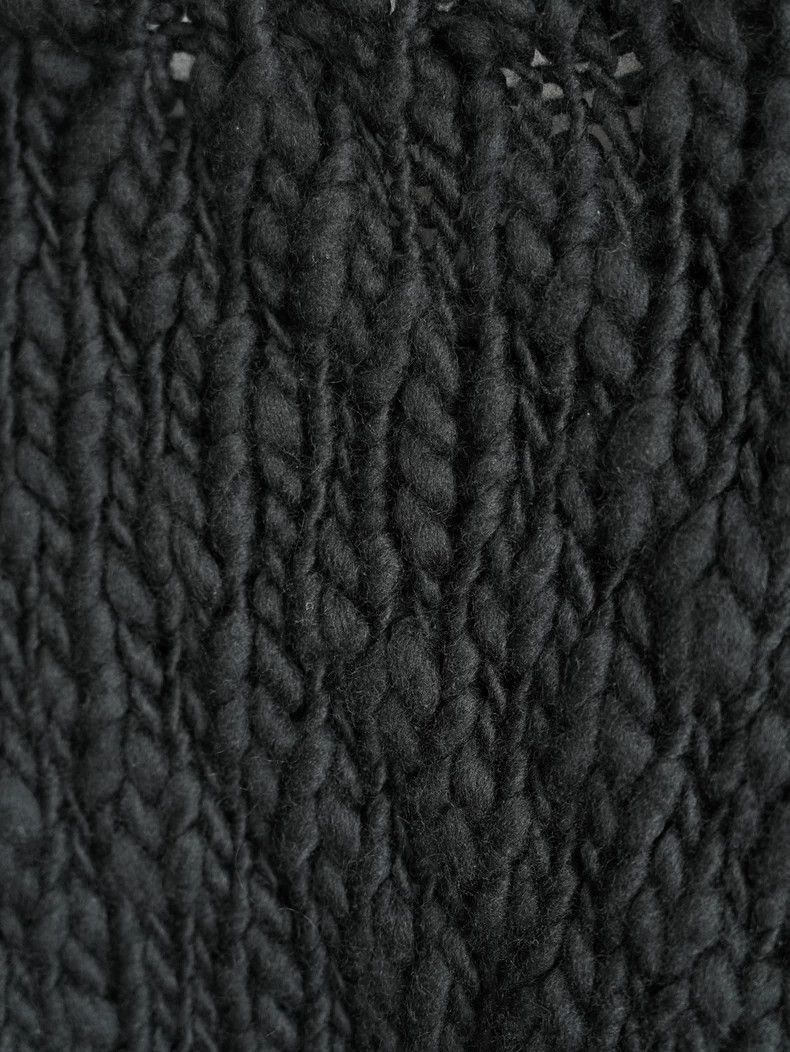 Yohji Yamamoto Thick Hand-knit Wool Sweater by Yohji Yamamoto-2505 Size US M / EU 48-50 / 2 - 7 Thumbnail