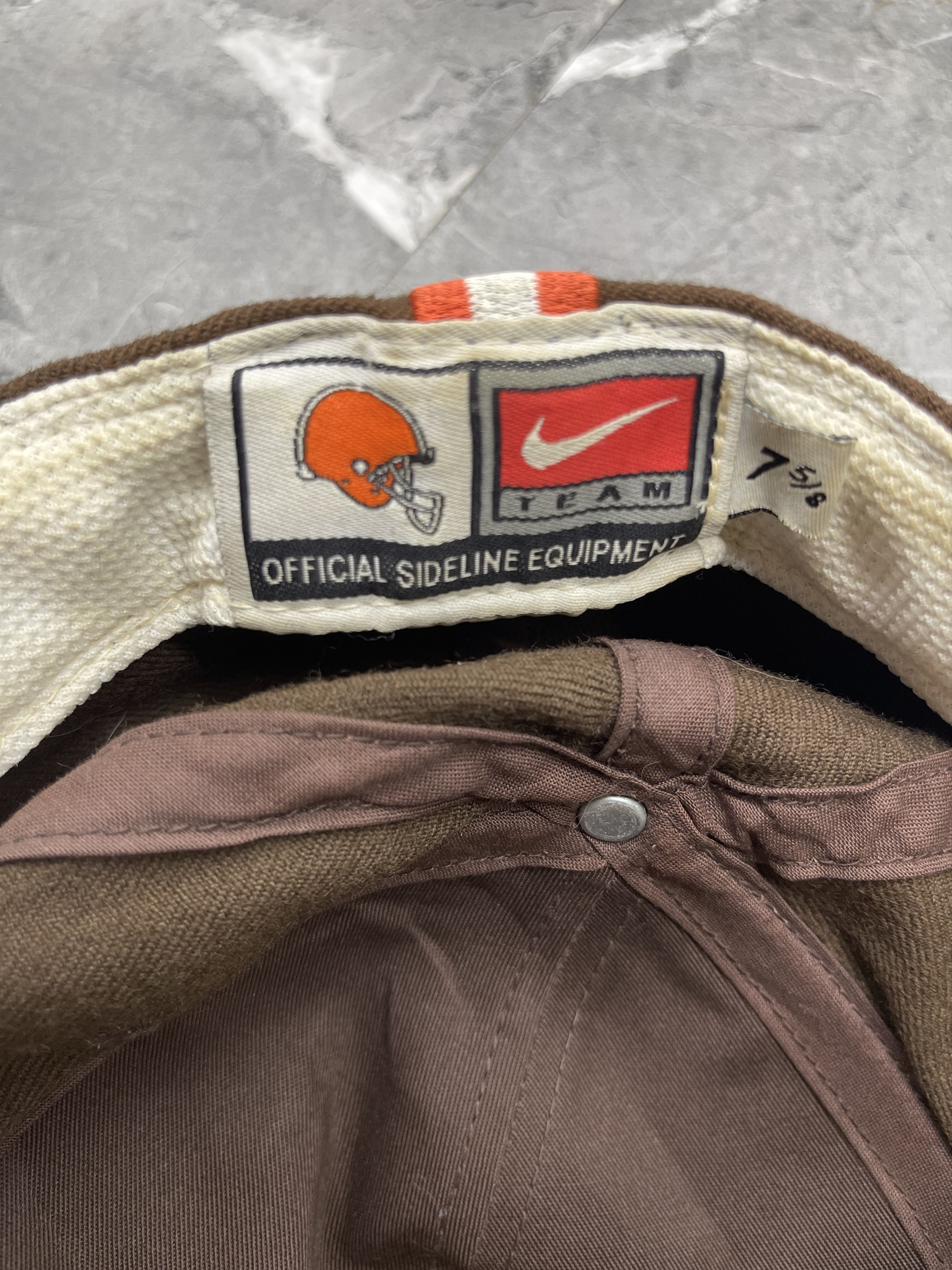 Nike Vintage Nike x Cincinnati Bengals Fullcap Hat Size ONE SIZE - 6 Thumbnail