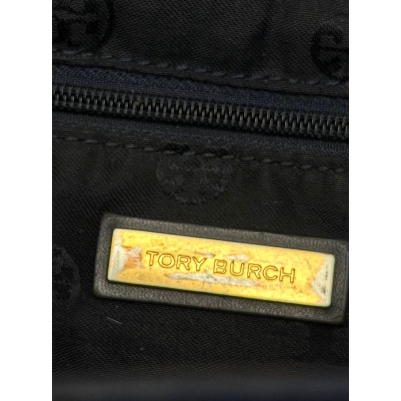 Tory Burch Tory Burch Tote Bag Large Blue Patent Ella Women Size ONE SIZE - 2 Thumbnail