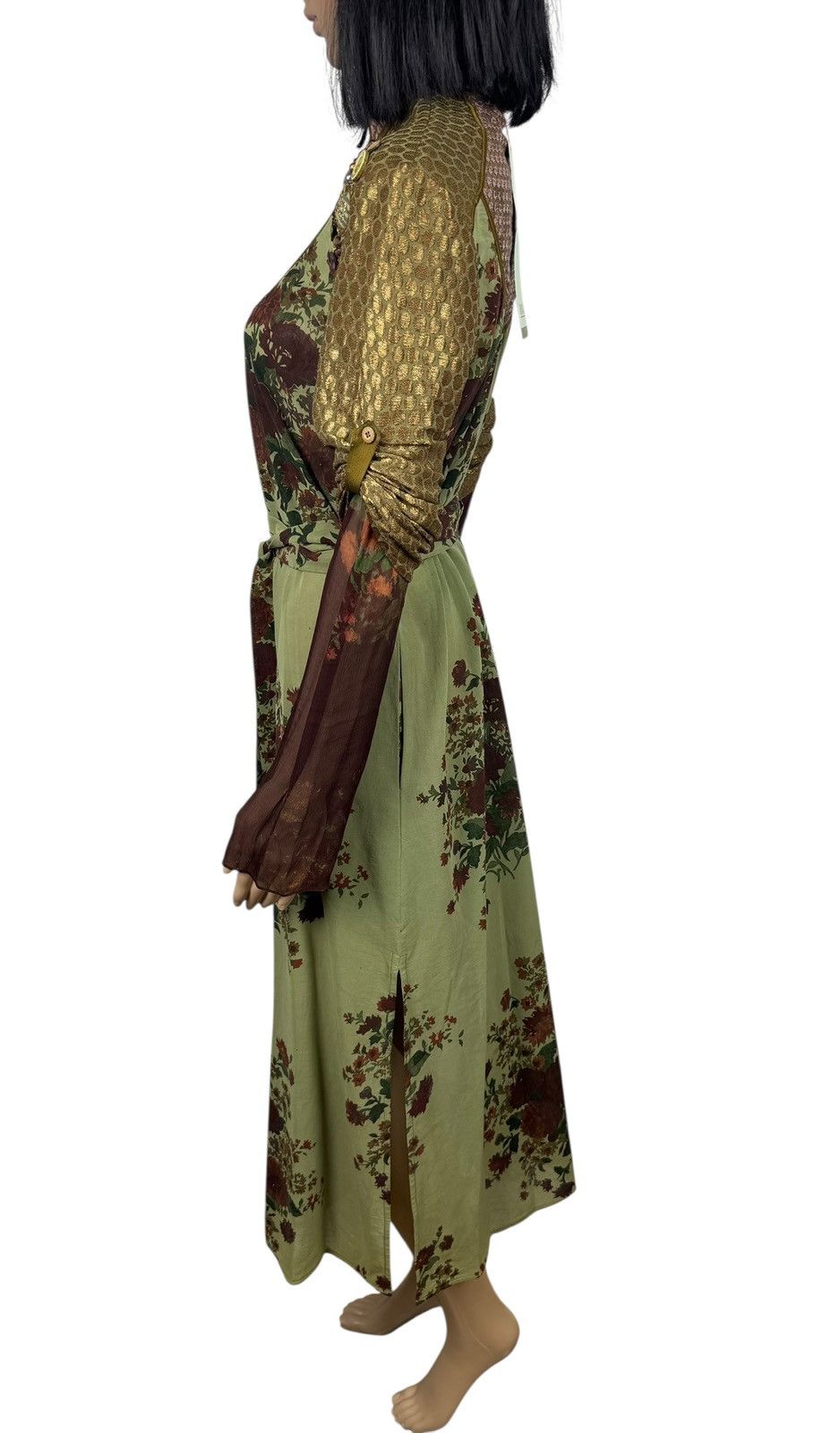 Other Sabyasachi India Silk Cotton Hand Printed Dress Stitched 12 Size M / US 6-8 / IT 42-44 - 8 Thumbnail