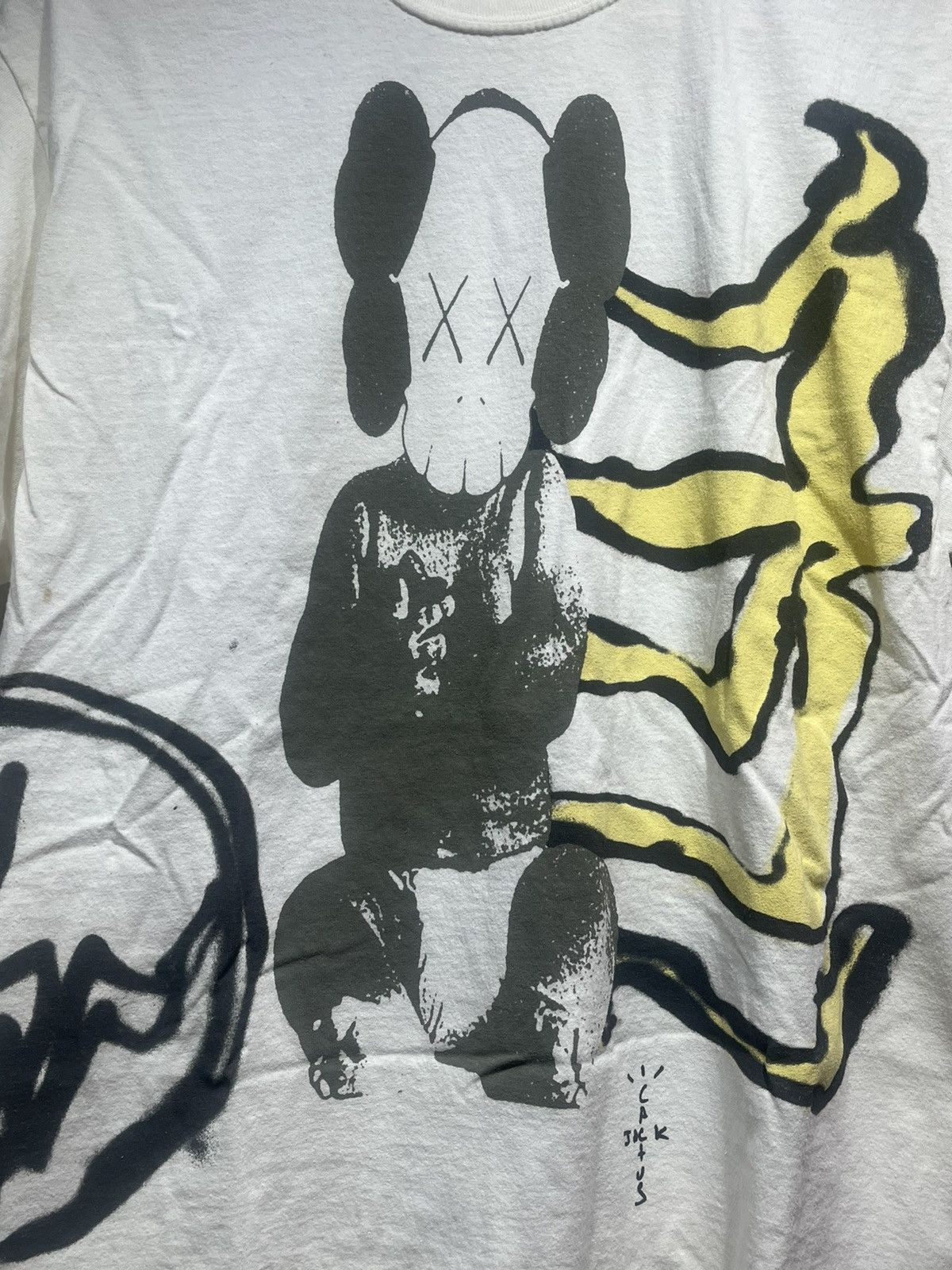 Fragment Design × Kaws × Travis Scott Travis Scott Cactus Jack x Fragment tee Size US L / EU 52-54 / 3 - 6 Thumbnail
