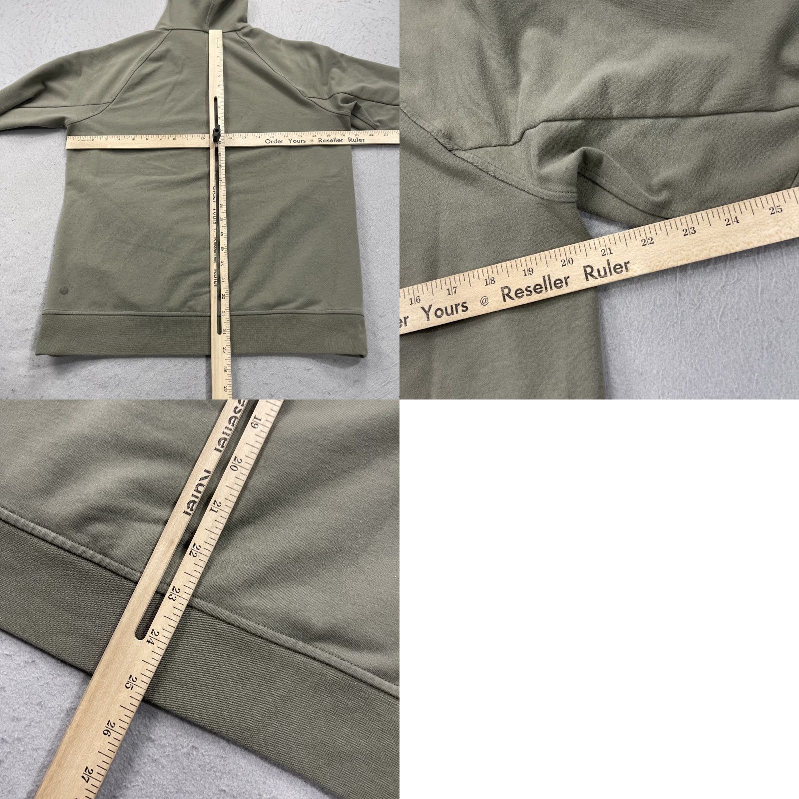 Lululemon Lululemon Hoodie Mens M Green City Logo Pullover Sweatshirt Size US M / EU 48-50 / 2 - 8 Thumbnail