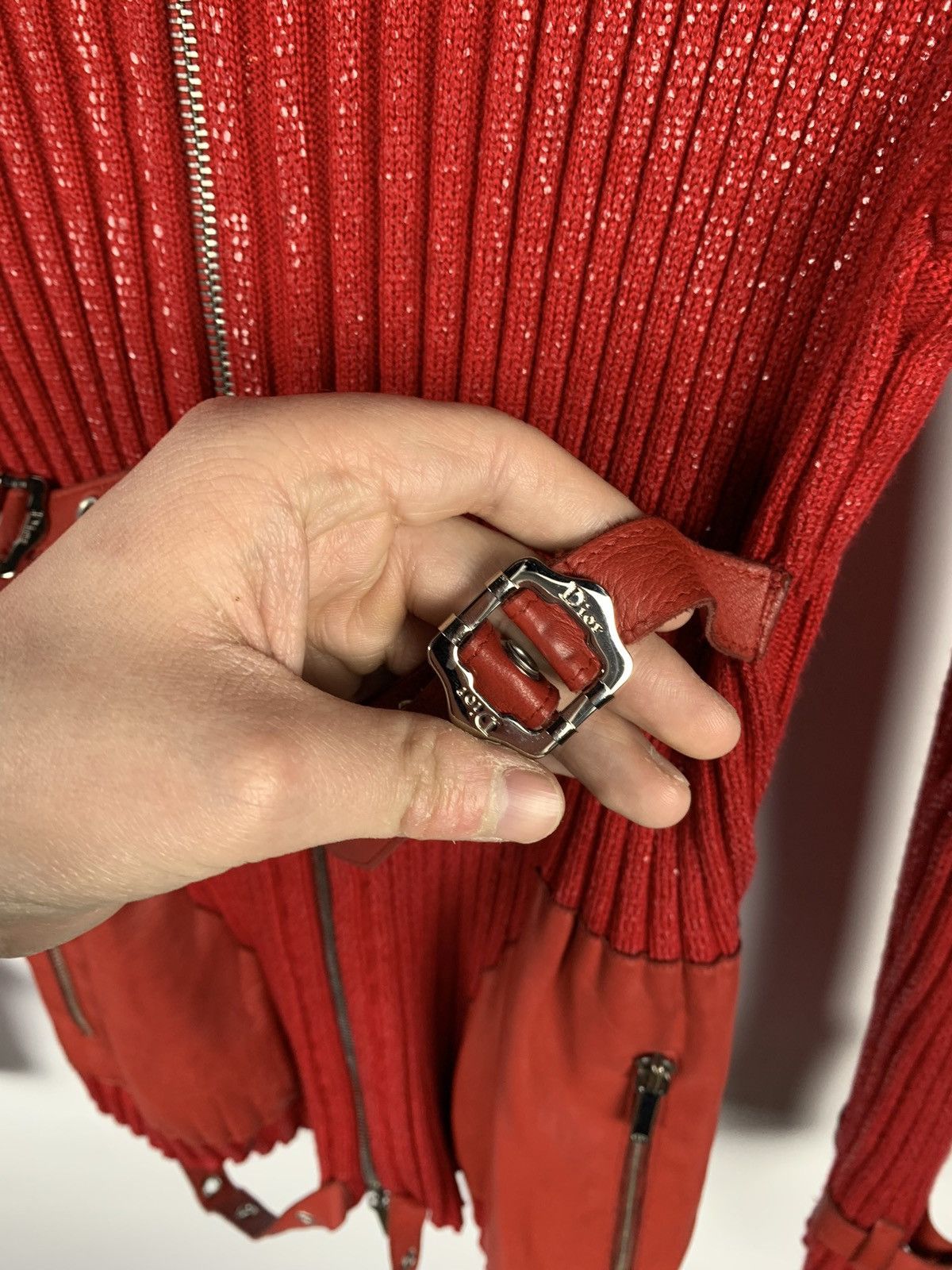 Christian Dior Monsieur Archival Christian Dior Boutique Full Zip Jacket With Straps Size M / US 6-8 / IT 42-44 - 10 Thumbnail
