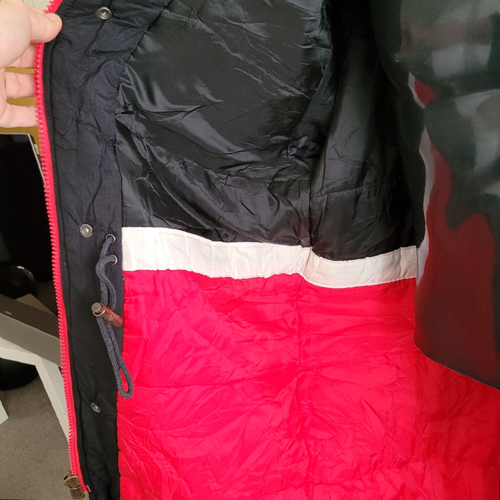 Starter VINTAGE Nebraska Cornhuskers Red Starter Parka Jacket NCAA Huskers Mens L Size US L / EU 52-54 / 3 - 6 Thumbnail