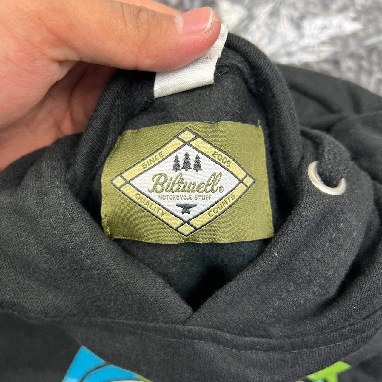 Other Biltwell Rattler Motorcycle Hoodie Men XL Independent Size US XL / EU 56 / 4 - 6 Thumbnail