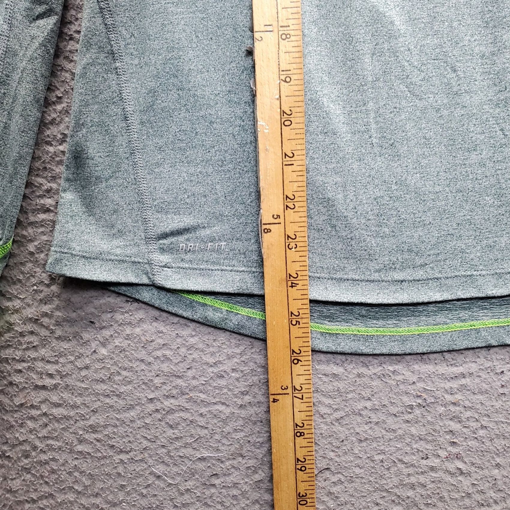 Nike Nike Dri-FIT 1/4 Zip Pullover Womens S Green Slim Fit Running Shirt Size S / US 4 / IT 40 - 3 Thumbnail