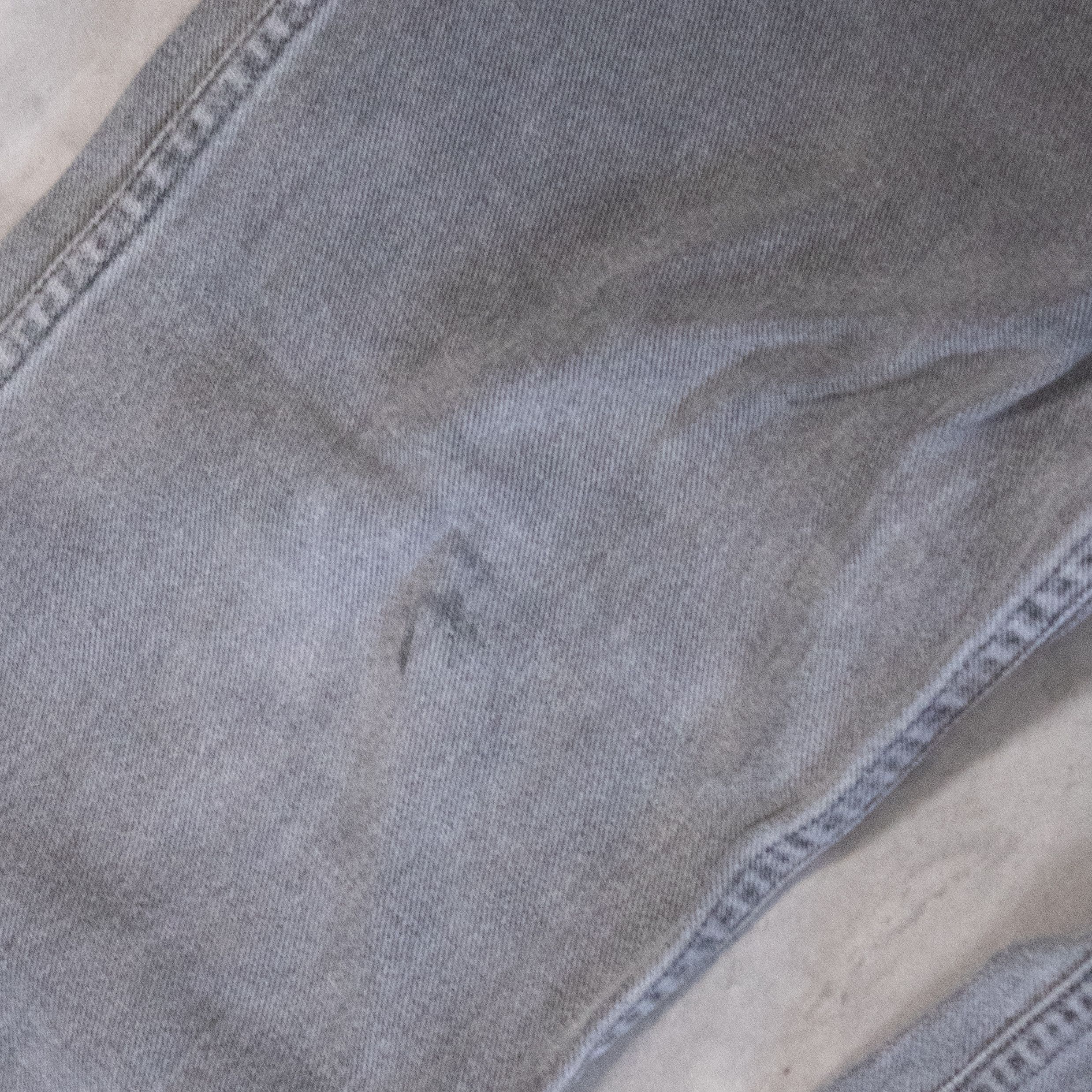 Mustang × Vintage Vintage 1990’s Mustang Faded Charcoal Grey Denim Size US 34 / EU 50 - 6 Thumbnail
