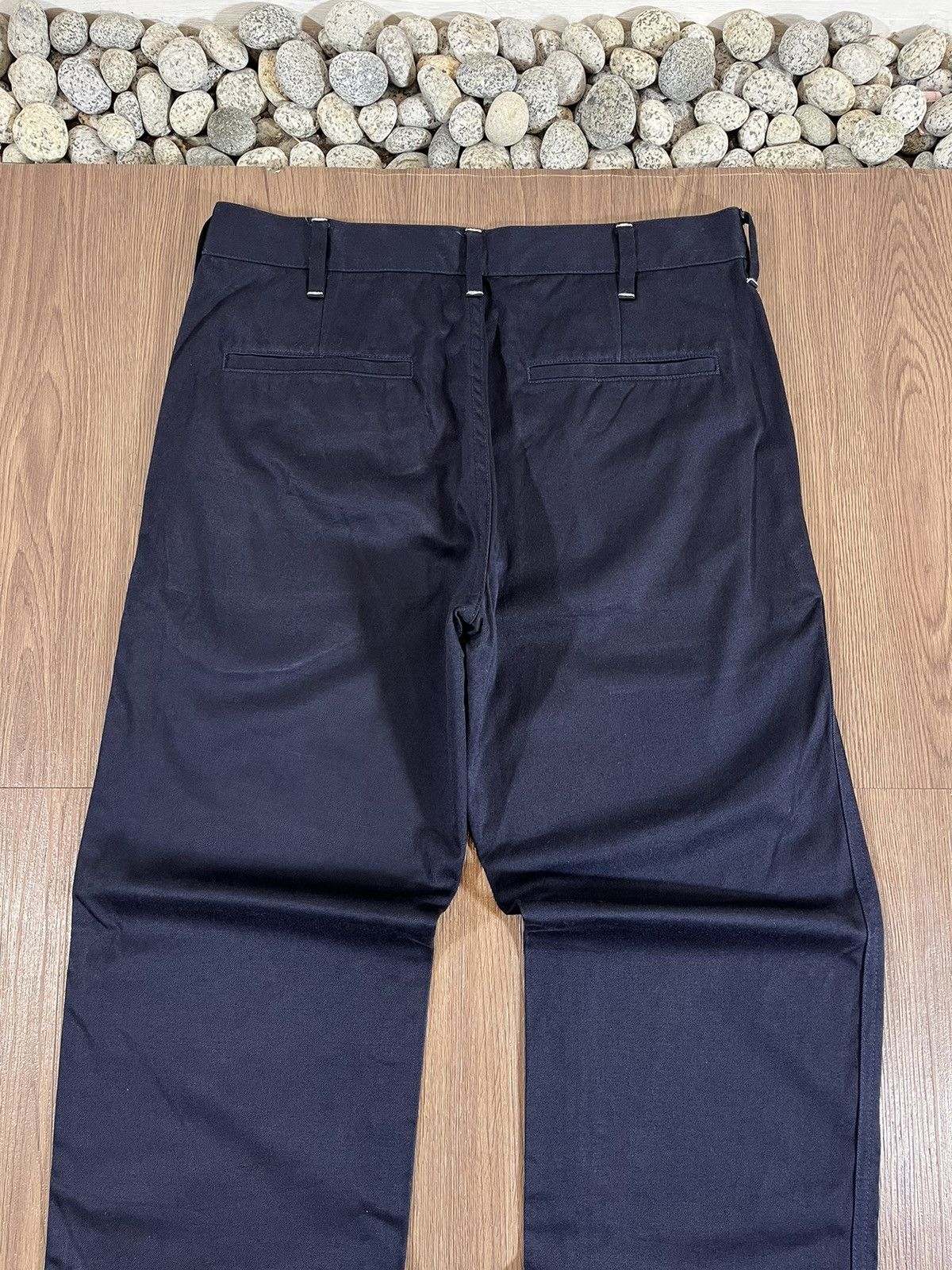 R.Newbold RAD (R.Newbold) Navy Work Trousers – Regular Straight Fit Size US 31 - 4 Thumbnail