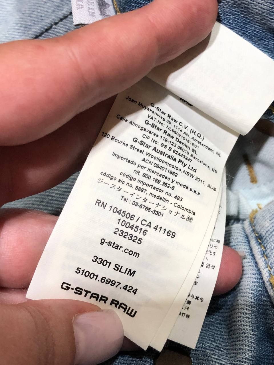 G-Star Vintage G Star Raw Denim Streetwear Jeans Japanese Y2K Size US 31 - 9 Thumbnail