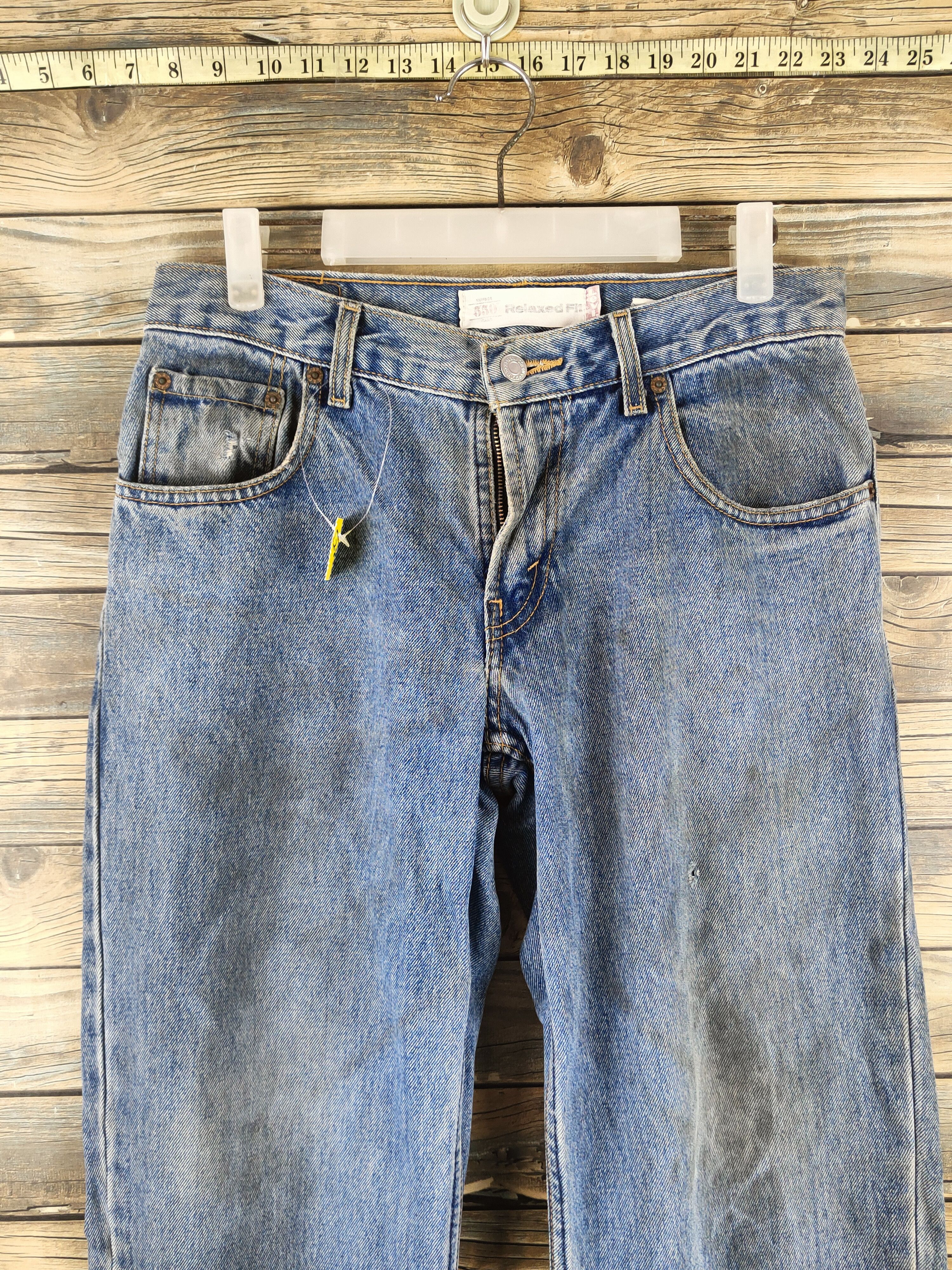 Levi's Levi's Blue Distressed Ripped Jeans #S2853 Size US 31 - 2 Thumbnail