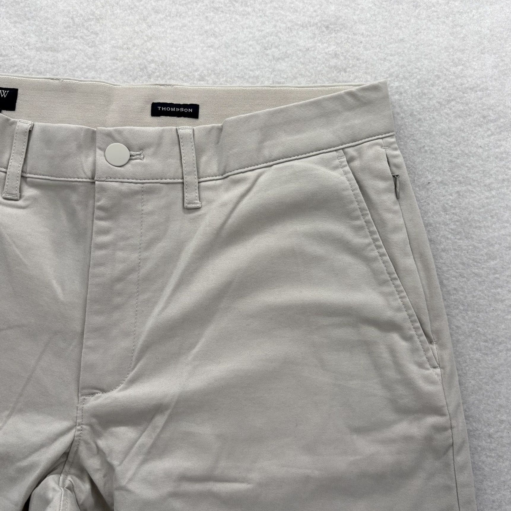 J.Crew J.Crew True Temp 365 Chino Pant Mens 31x30 Thompson Fit Gray Stretch Preppy NWT Size US 31 - 3 Thumbnail